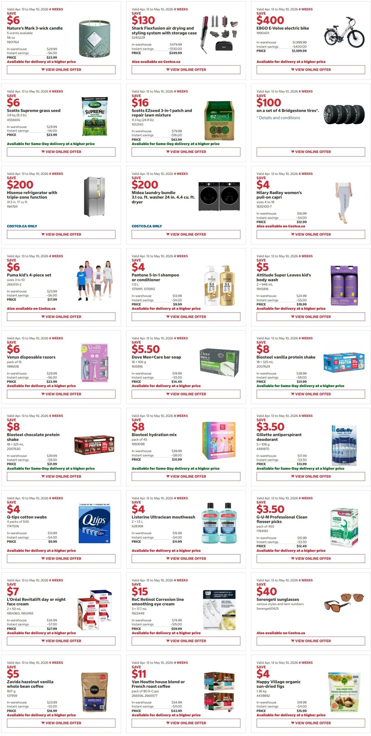 Flyer Costco 27.04.2026 - 10.05.2026