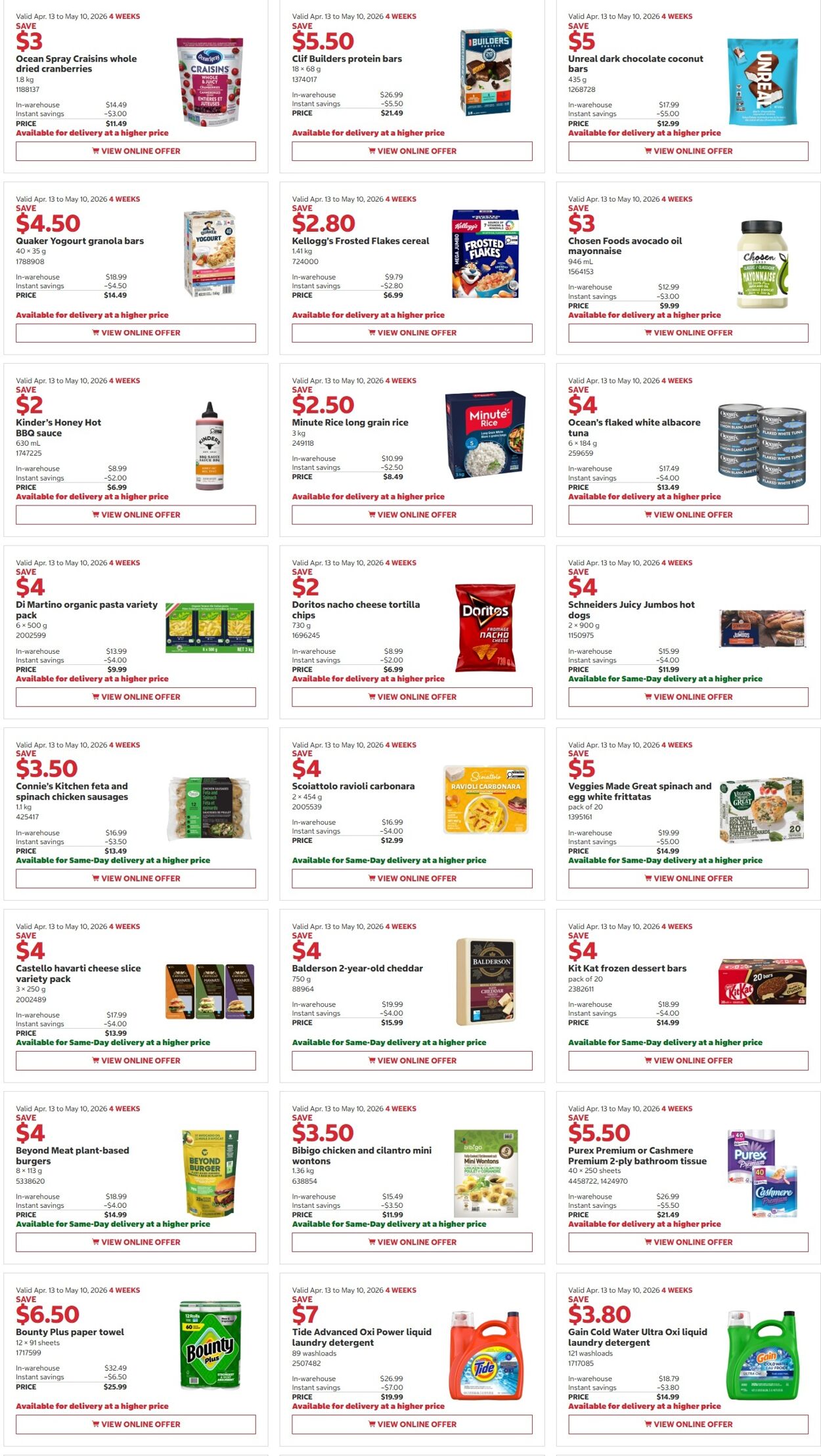 Flyer Costco 27.04.2026 - 10.05.2026