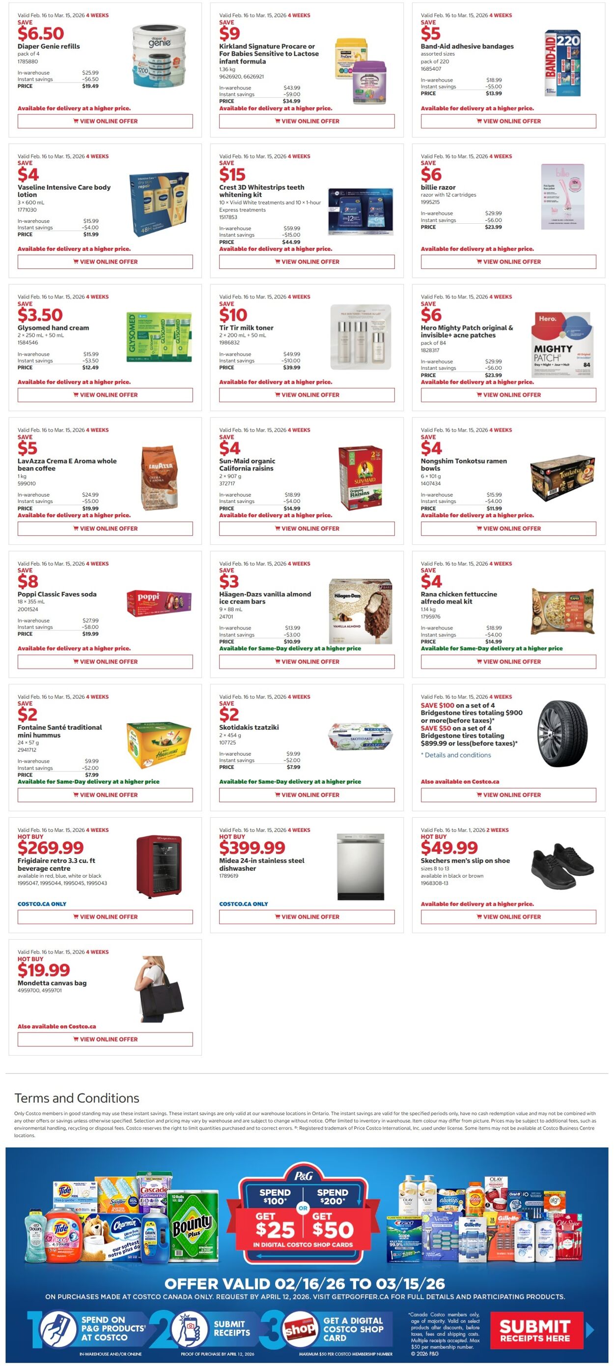 Flyer Costco 16.02.2026 - 01.03.2026
