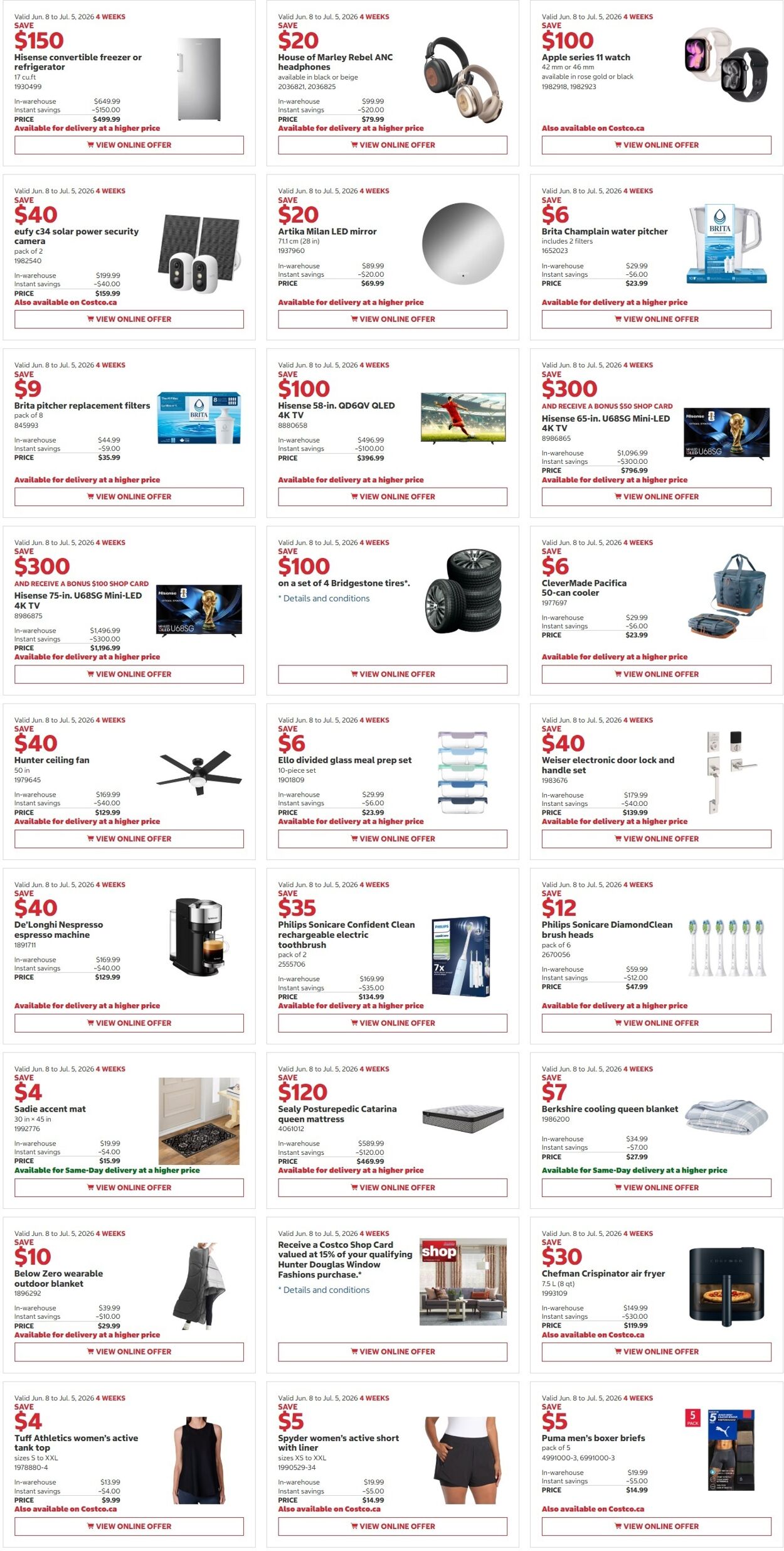 Flyer Costco 22.06.2026 - 05.07.2026