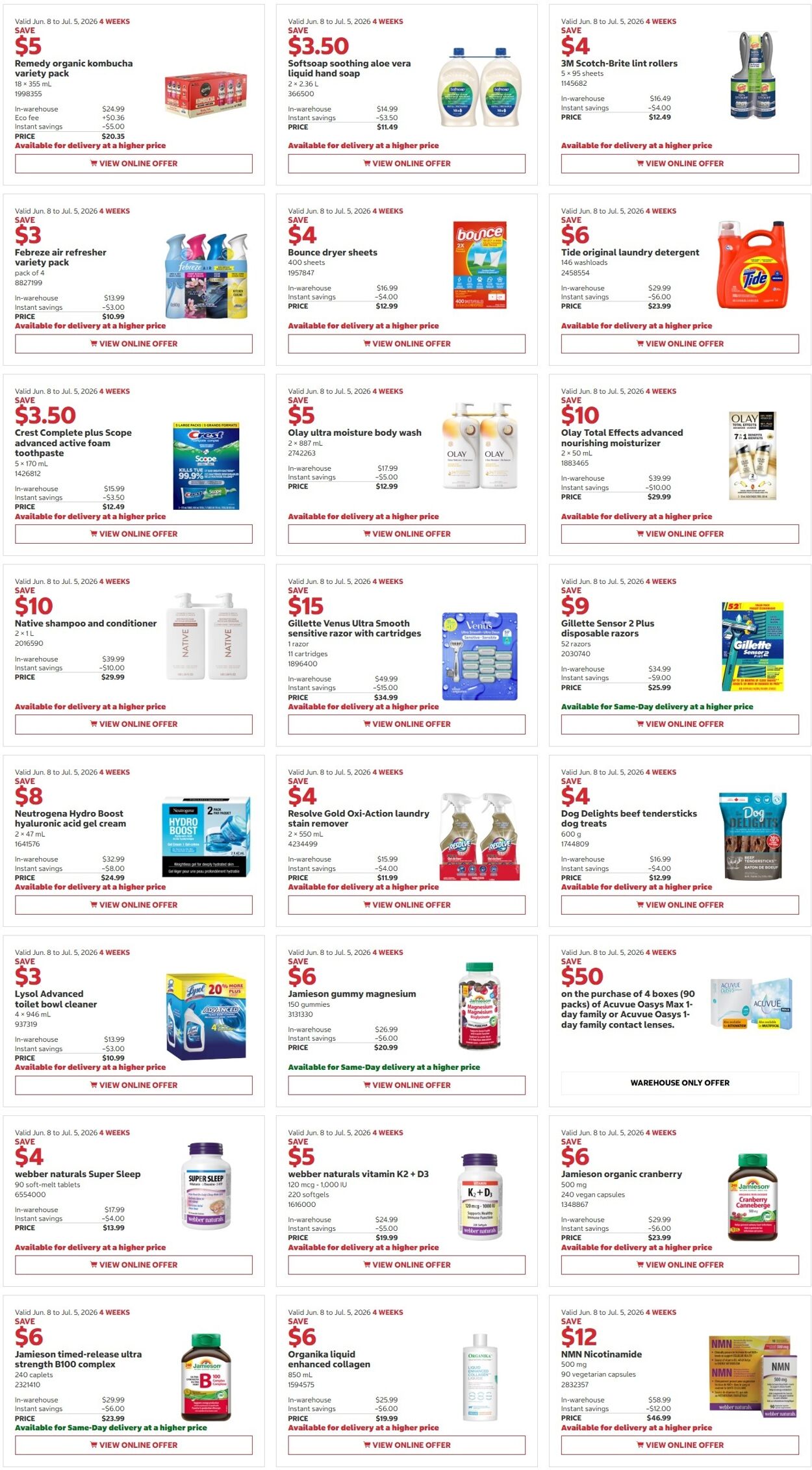 Flyer Costco 22.06.2026 - 05.07.2026