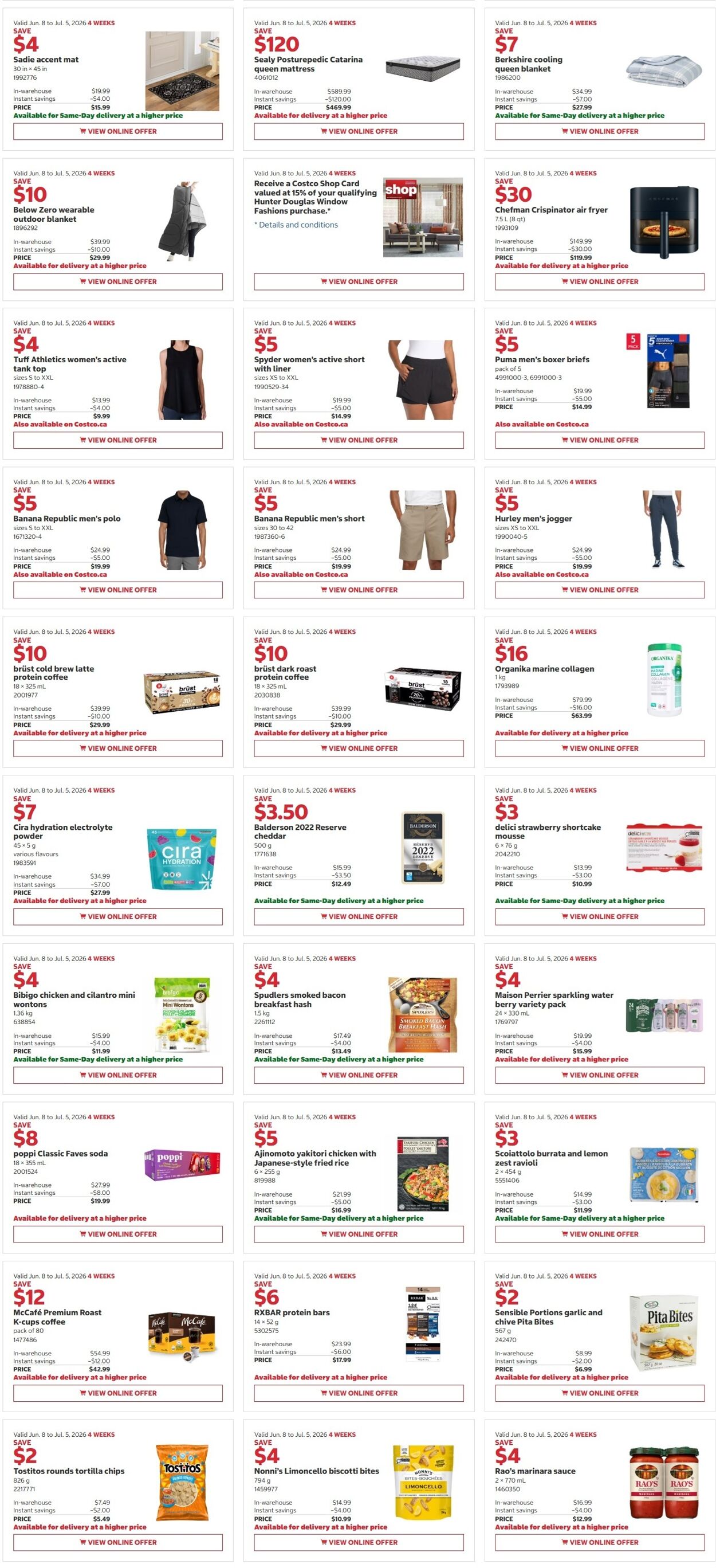Flyer Costco 08.06.2026 - 21.06.2026