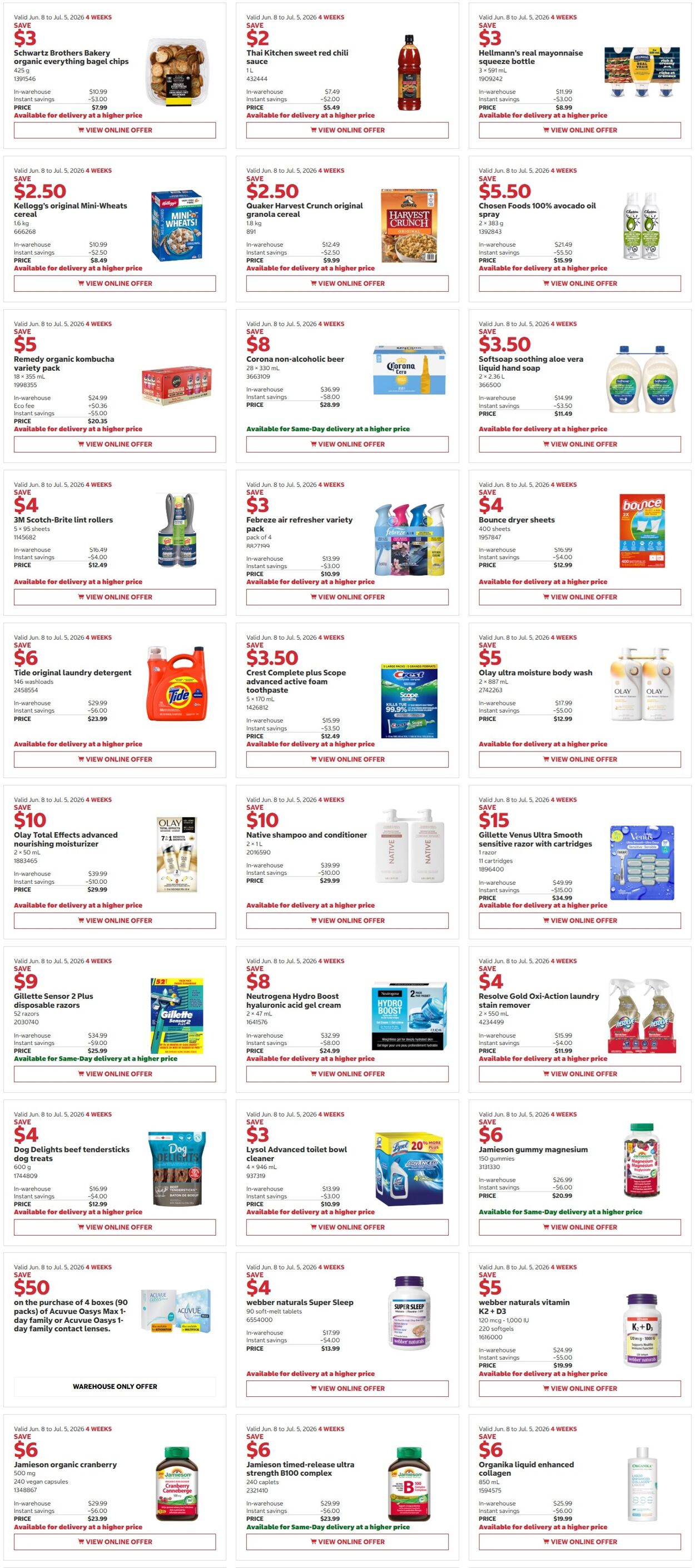 Flyer Costco 08.06.2026 - 21.06.2026