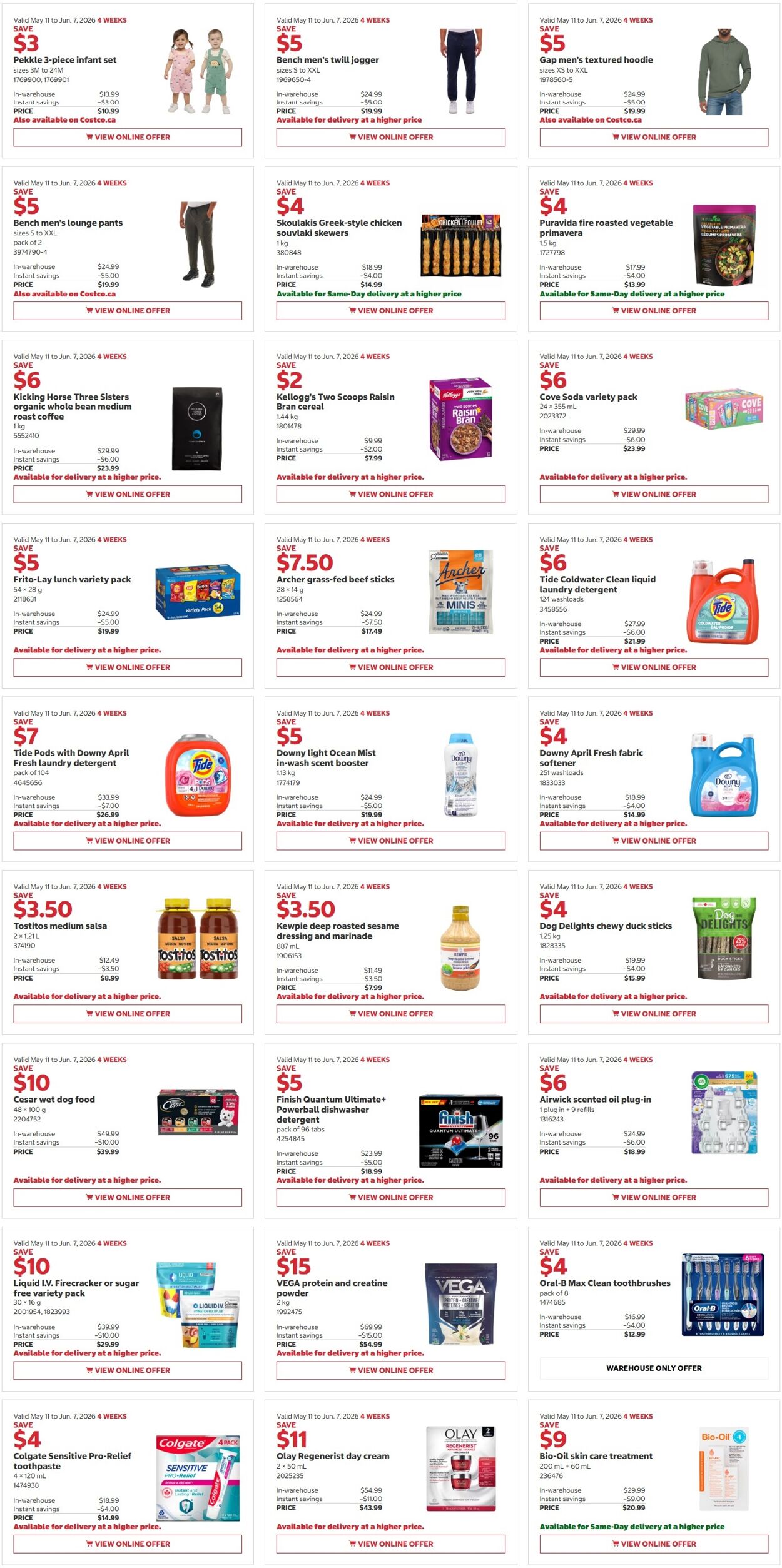 Flyer Costco 11.05.2026 - 24.05.2026