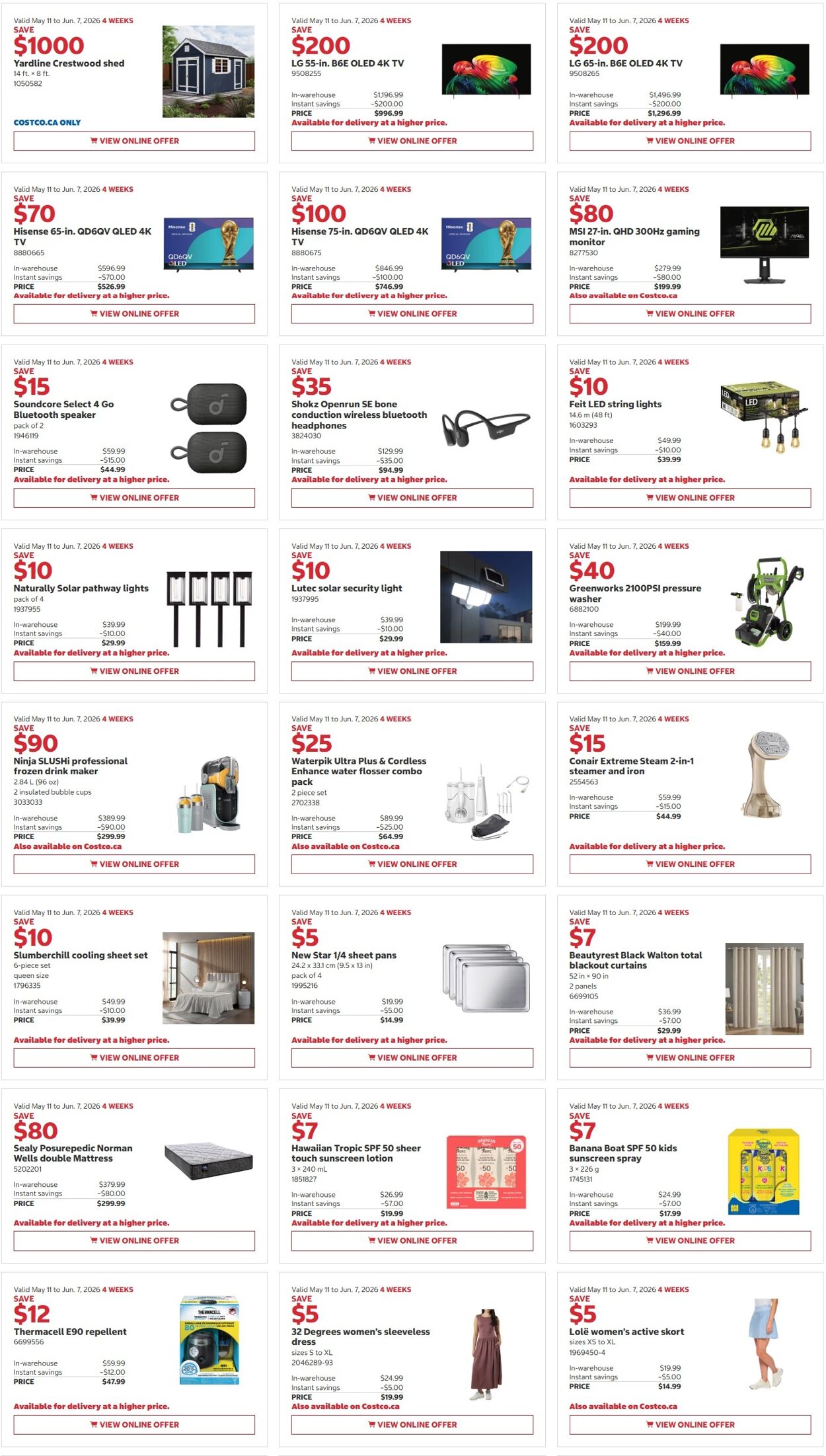 Flyer Costco 11.05.2026 - 24.05.2026