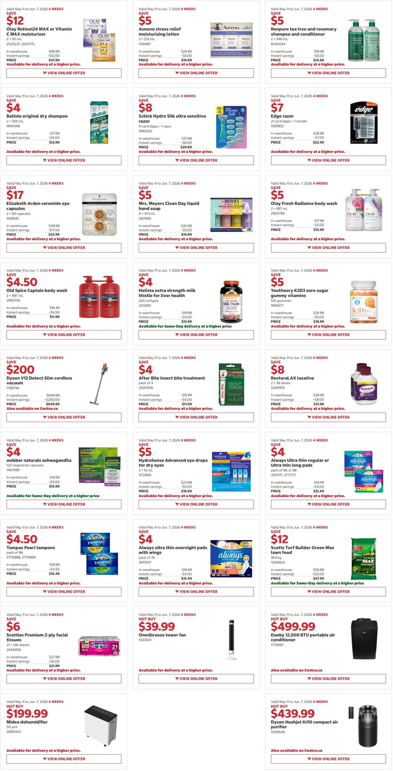 Flyer Costco 11.05.2026 - 24.05.2026