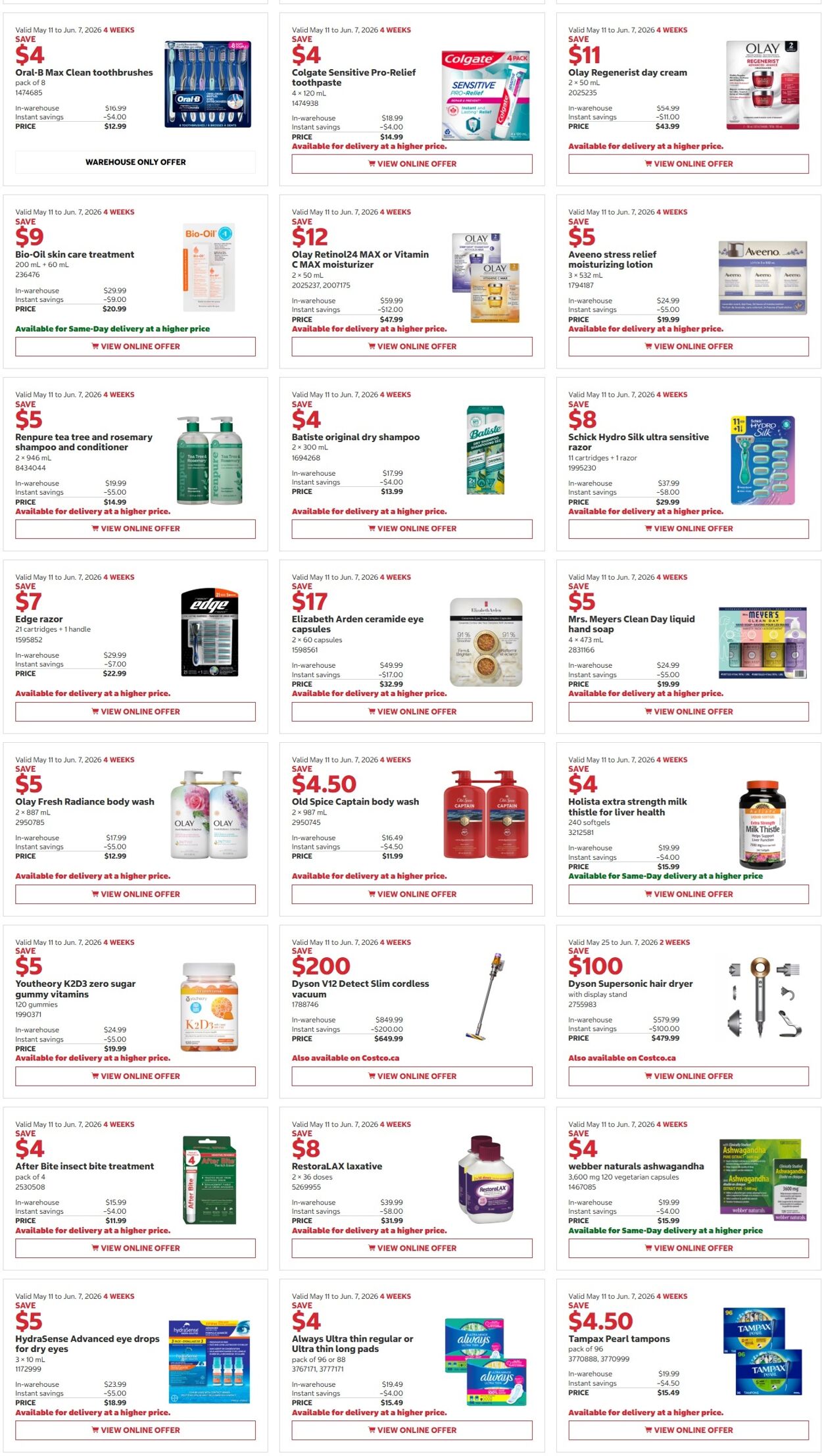 Flyer Costco 25.05.2026 - 07.06.2026