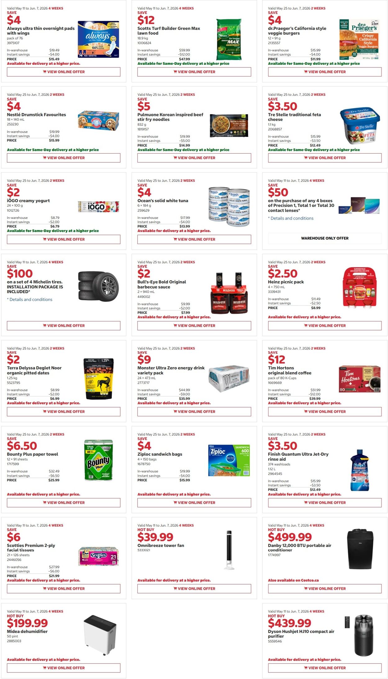 Flyer Costco 25.05.2026 - 07.06.2026
