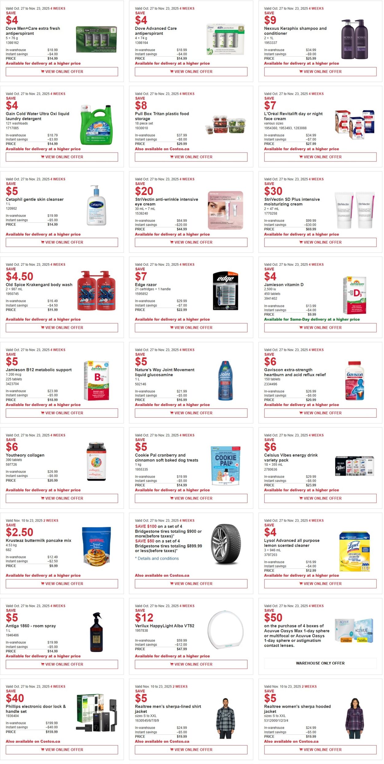 Flyer Costco 10.11.2025 - 23.11.2025