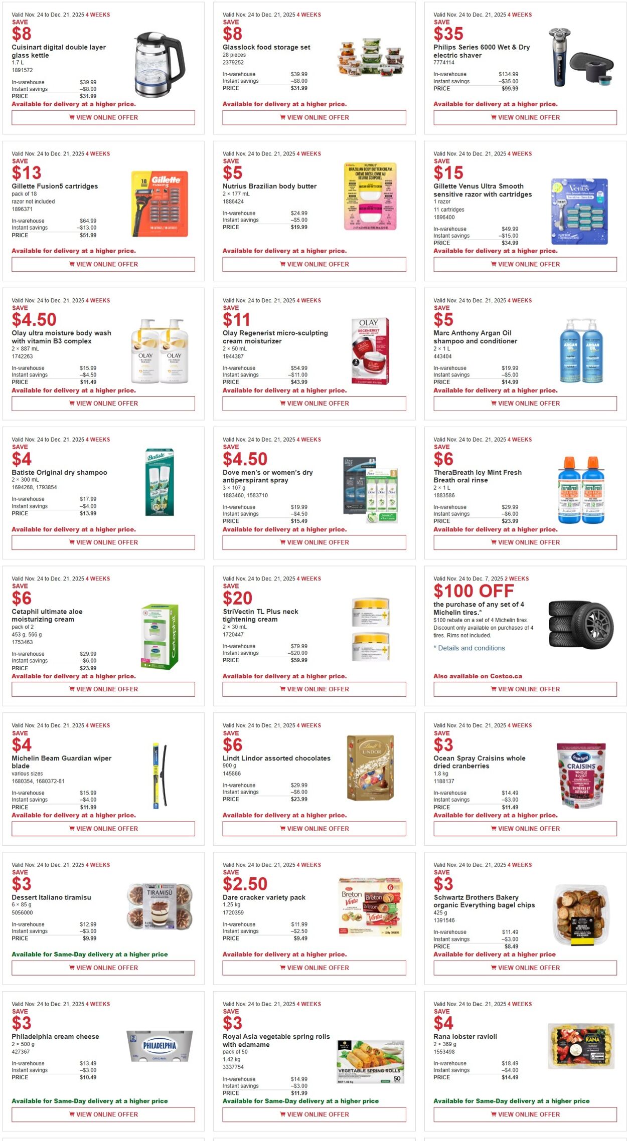 Flyer Costco 24.11.2025 - 07.12.2025