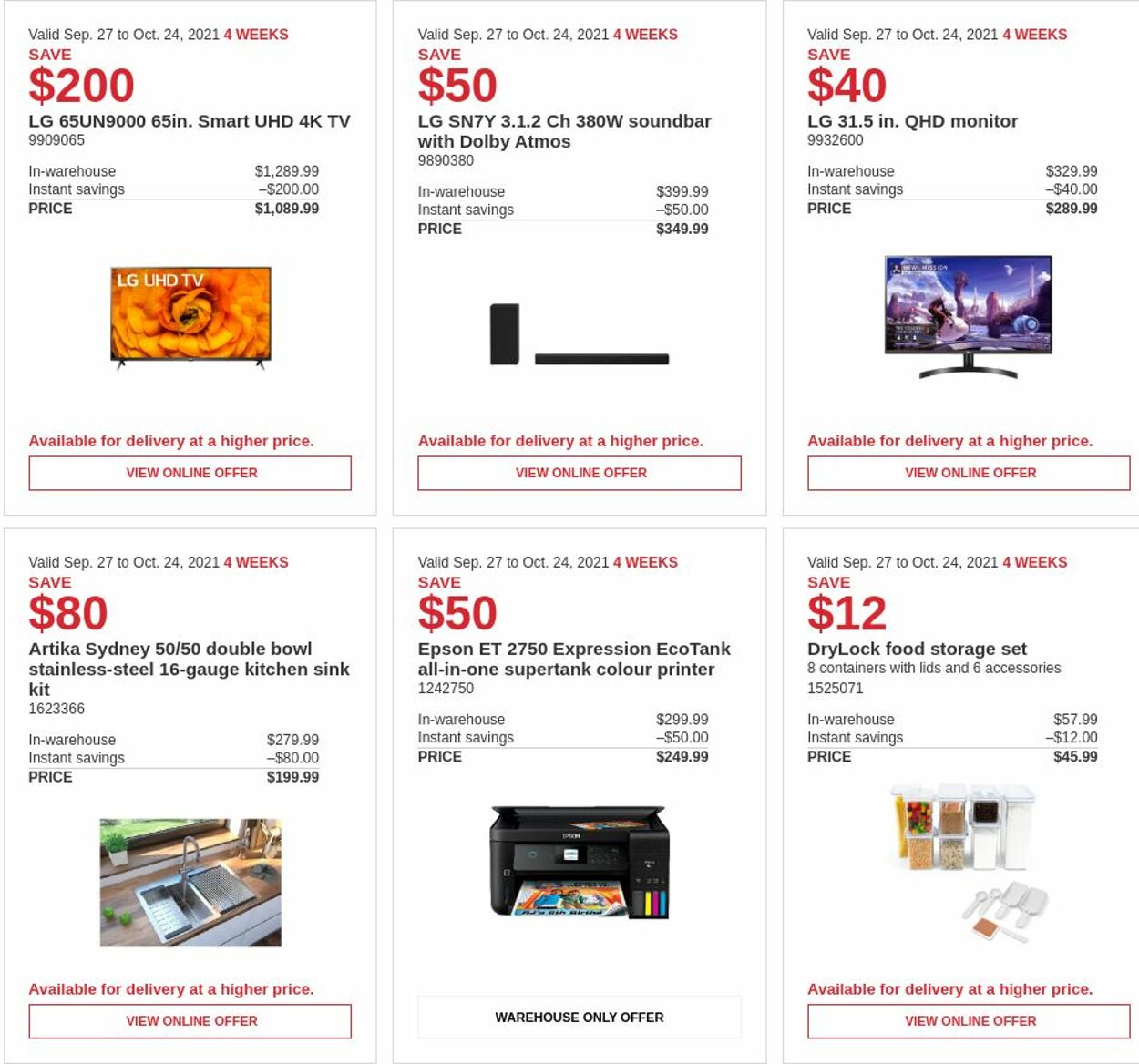 Flyer Costco 04.10.2021 - 10.10.2021