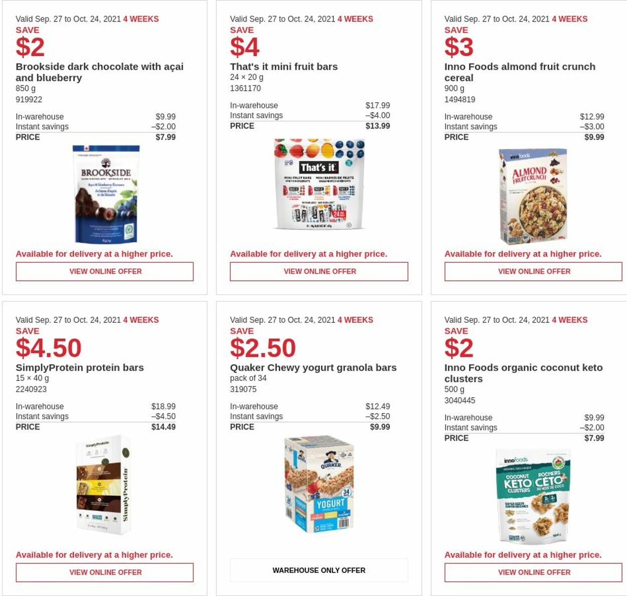 Flyer Costco 04.10.2021 - 10.10.2021