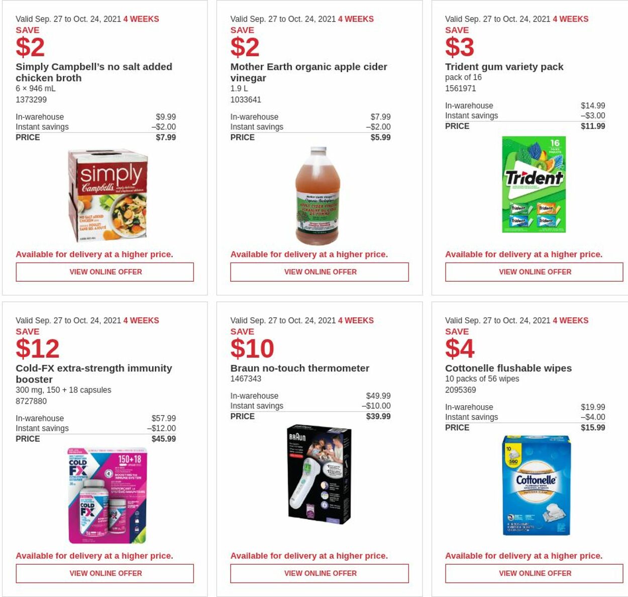 Flyer Costco 04.10.2021 - 10.10.2021