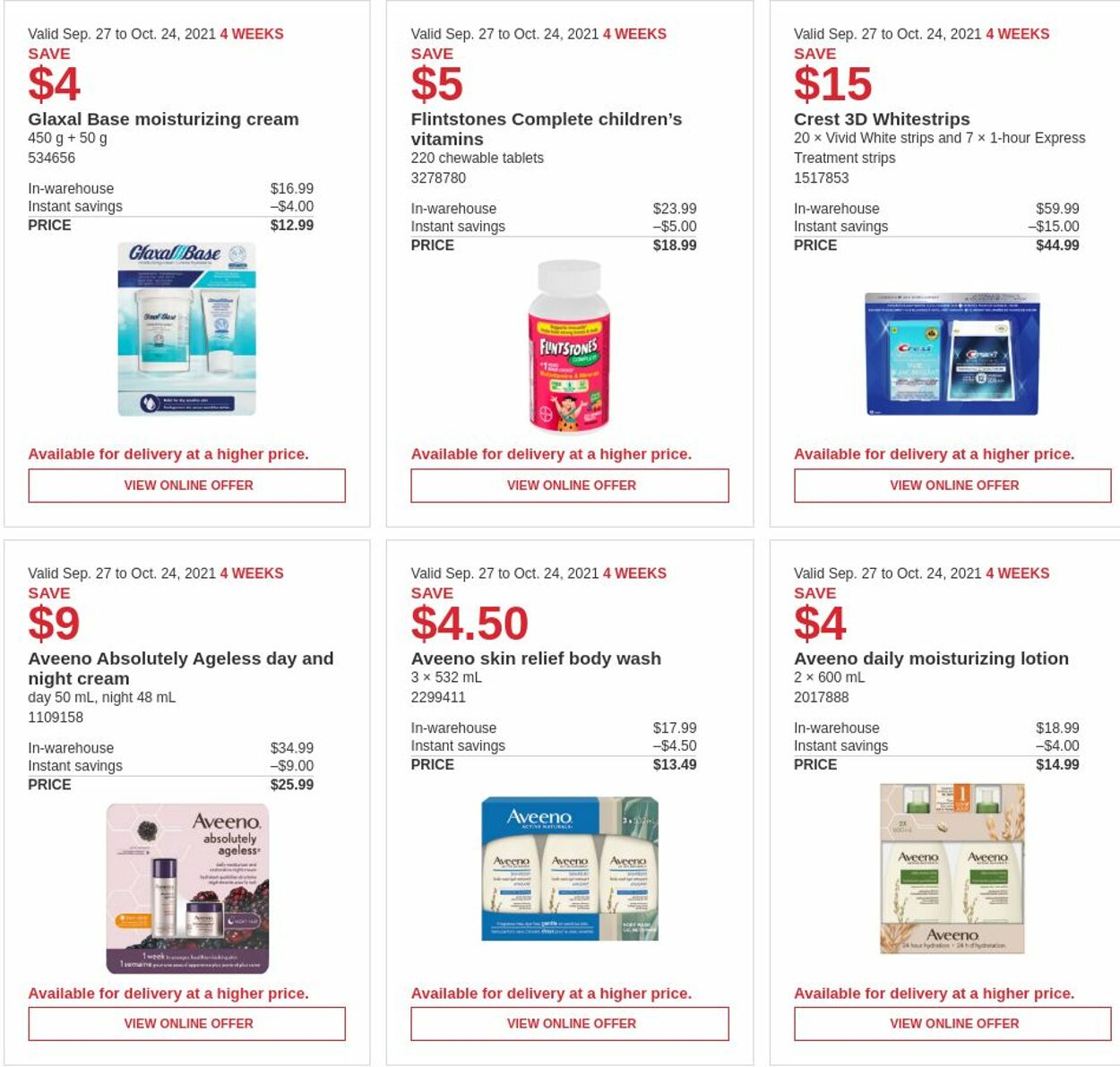 Flyer Costco 04.10.2021 - 10.10.2021