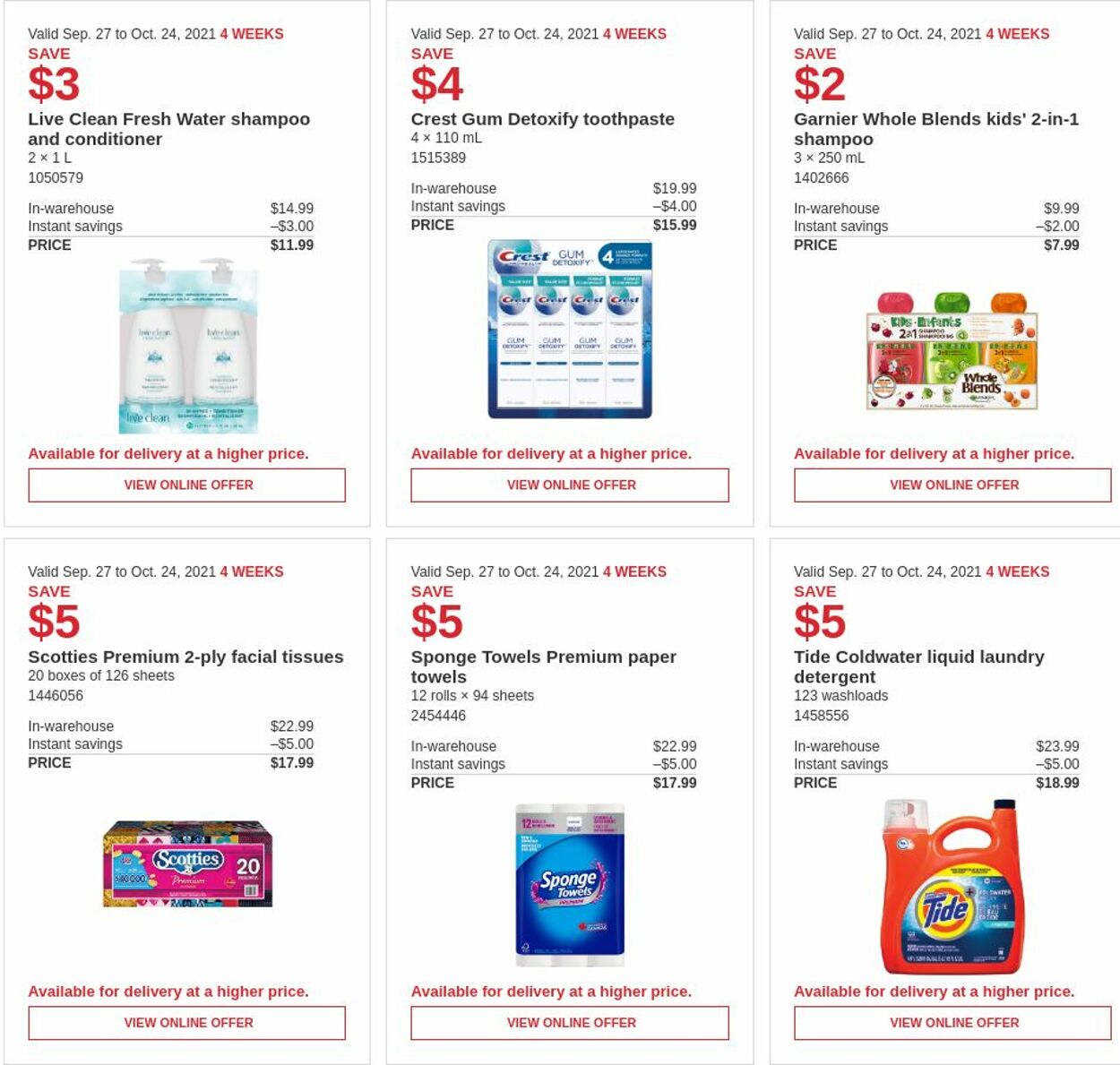 Flyer Costco 04.10.2021 - 10.10.2021