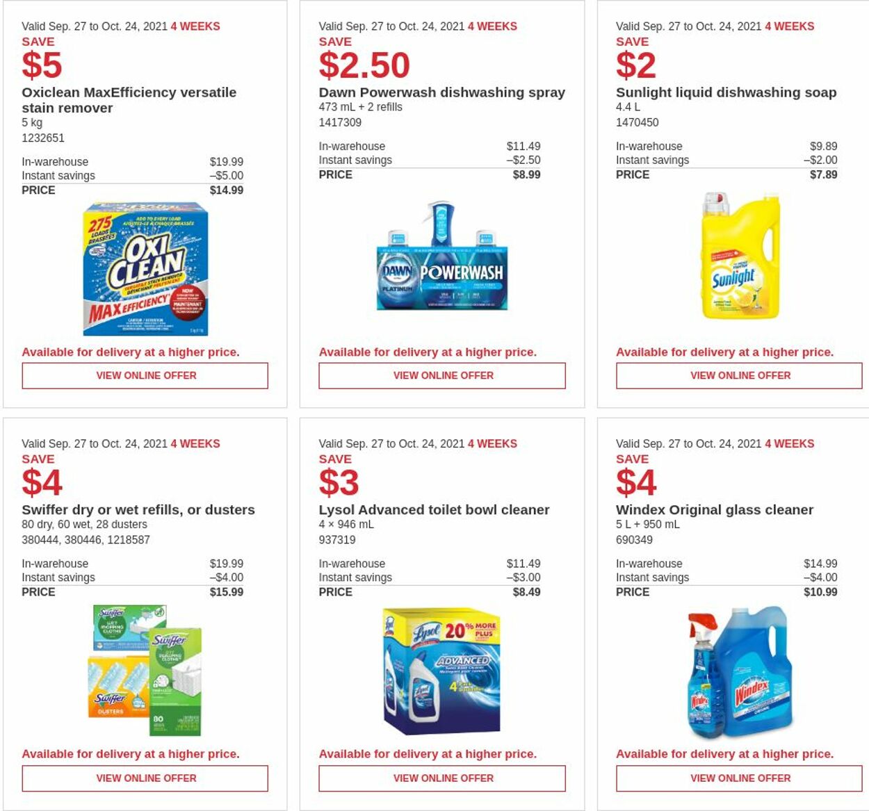 Flyer Costco 04.10.2021 - 10.10.2021