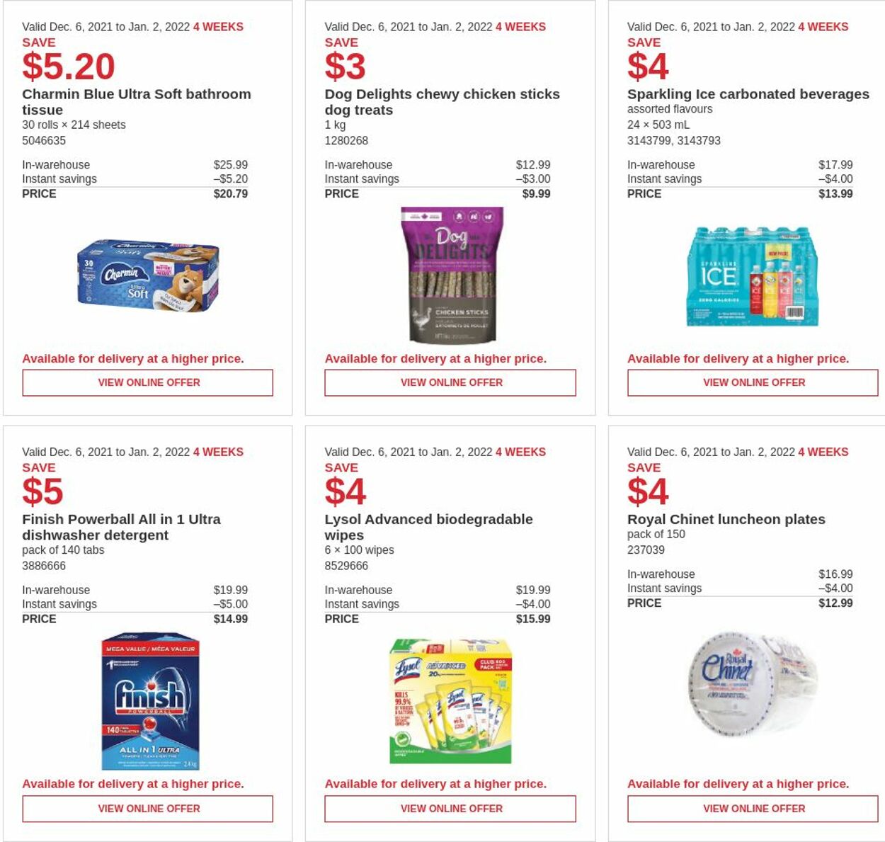 Flyer Costco 20.12.2021 - 26.12.2021