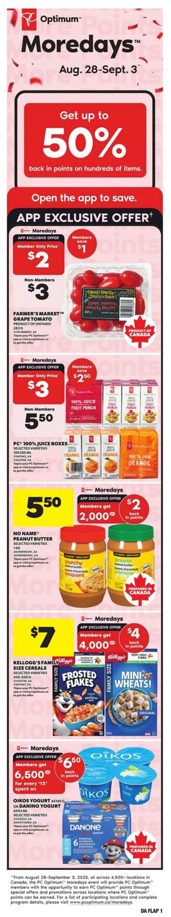 Flyer Dominion 28.08.2025 - 03.09.2025