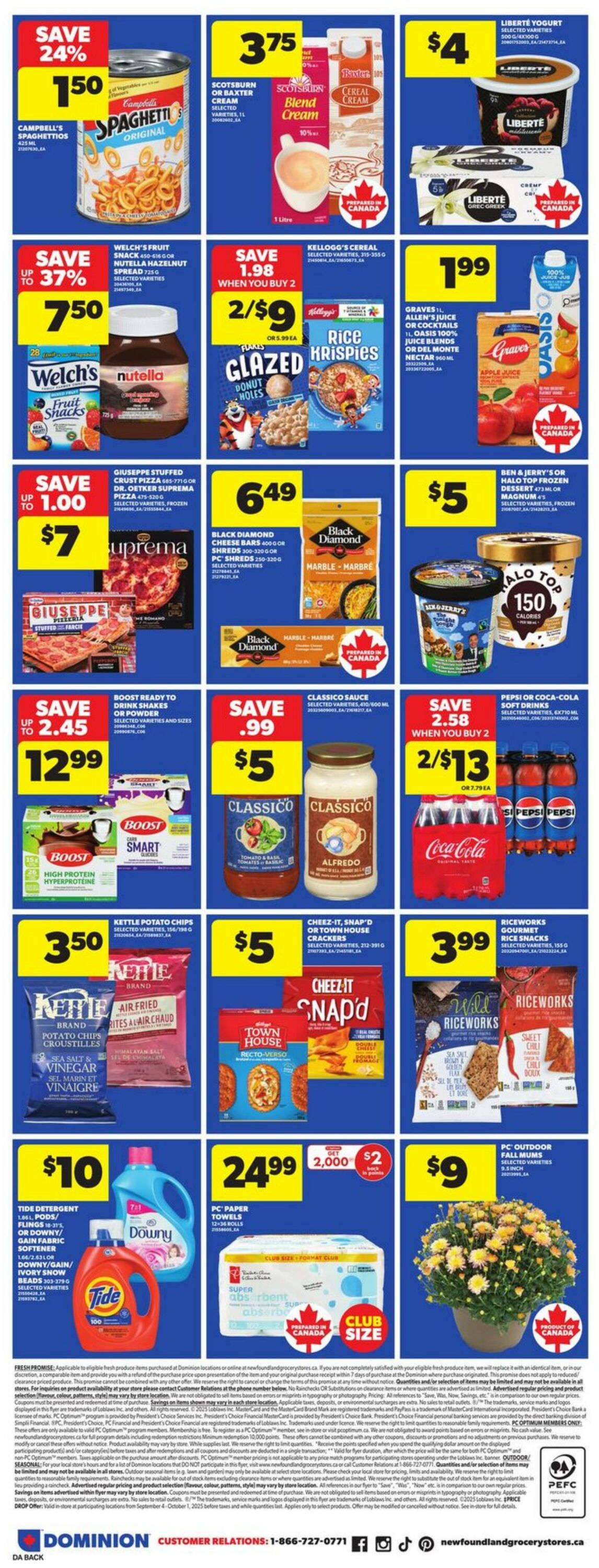 Flyer Dominion 25.09.2025 - 01.10.2025