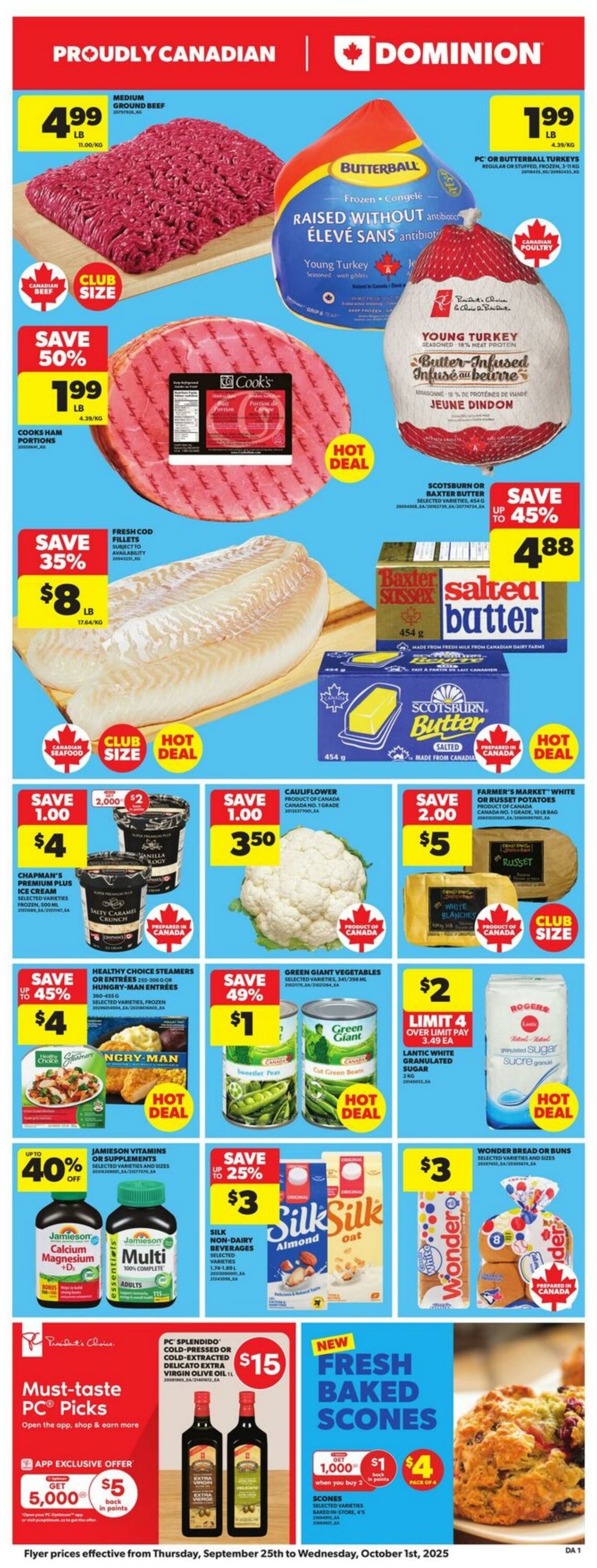 Flyer Dominion 25.09.2025 - 01.10.2025
