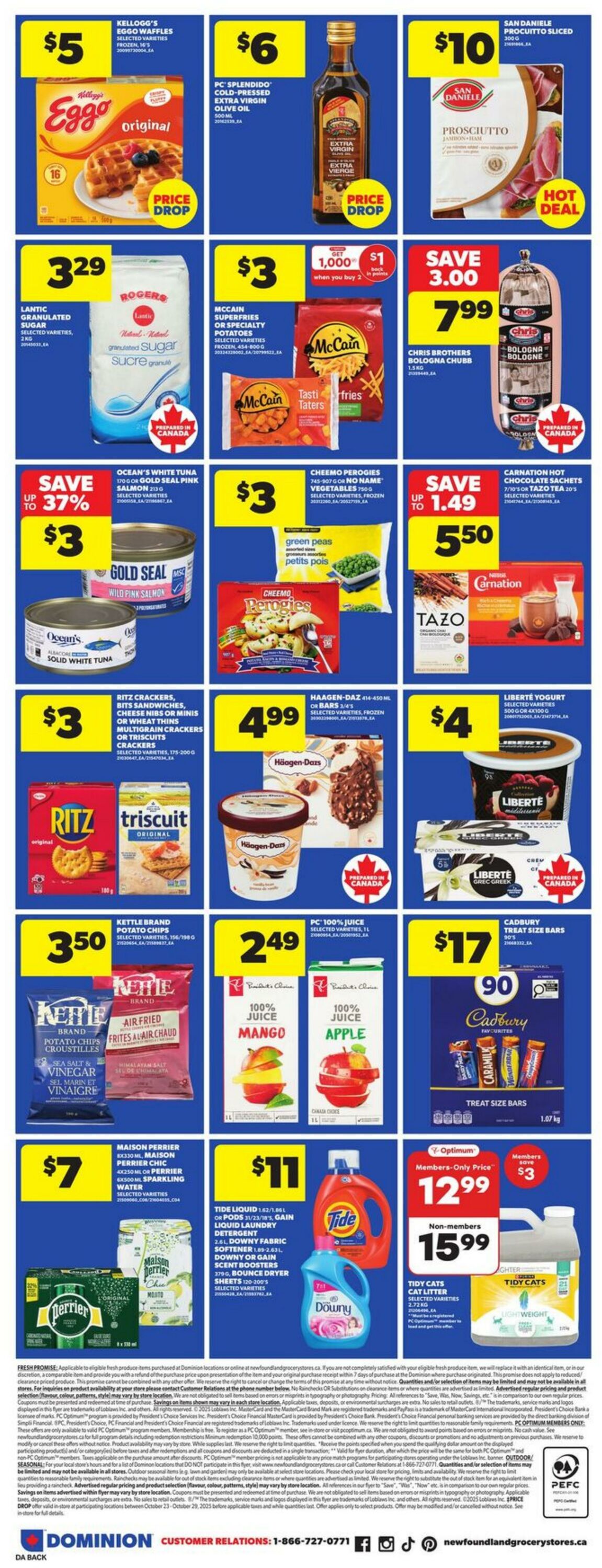 Flyer Dominion 23.10.2025 - 29.10.2025