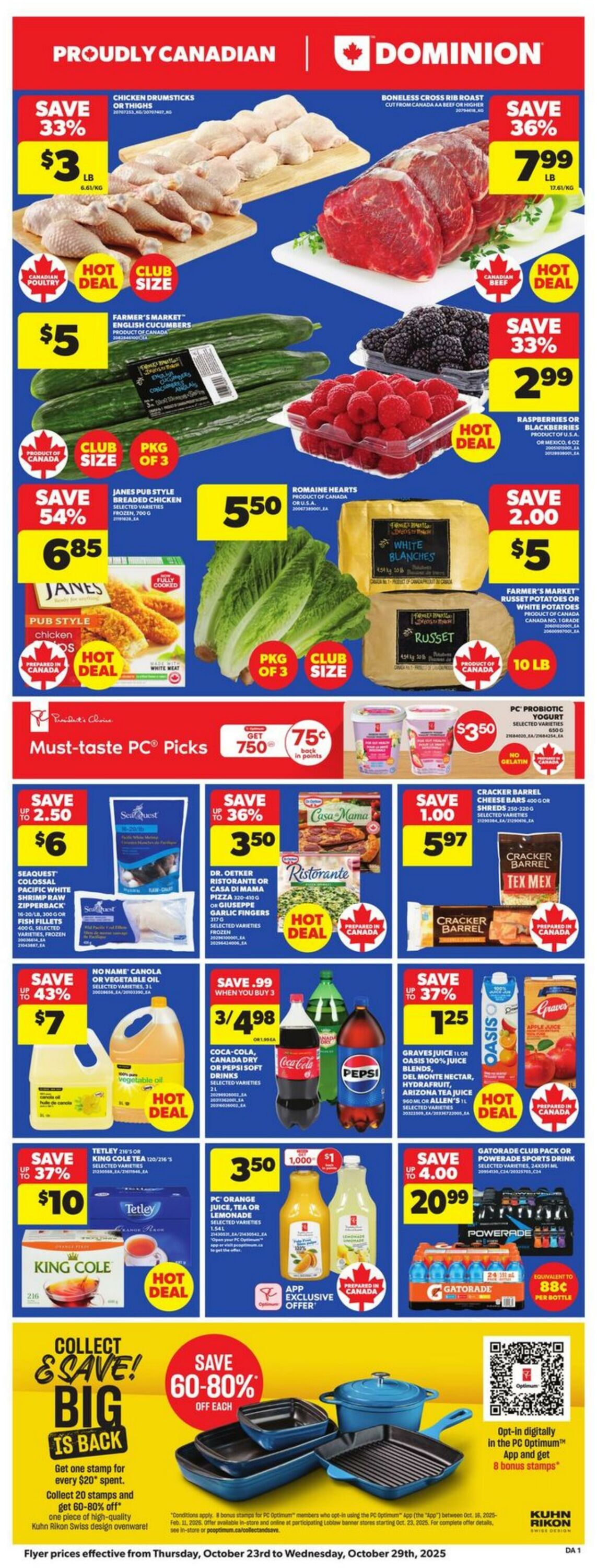 Flyer Dominion 23.10.2025 - 29.10.2025