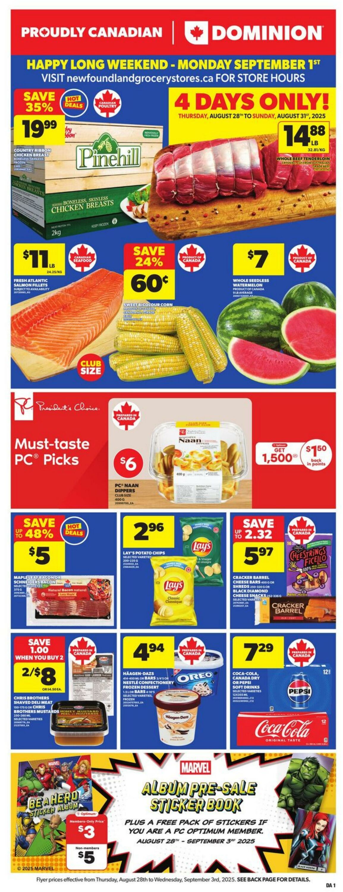 Flyer Dominion 28.08.2025 - 03.09.2025
