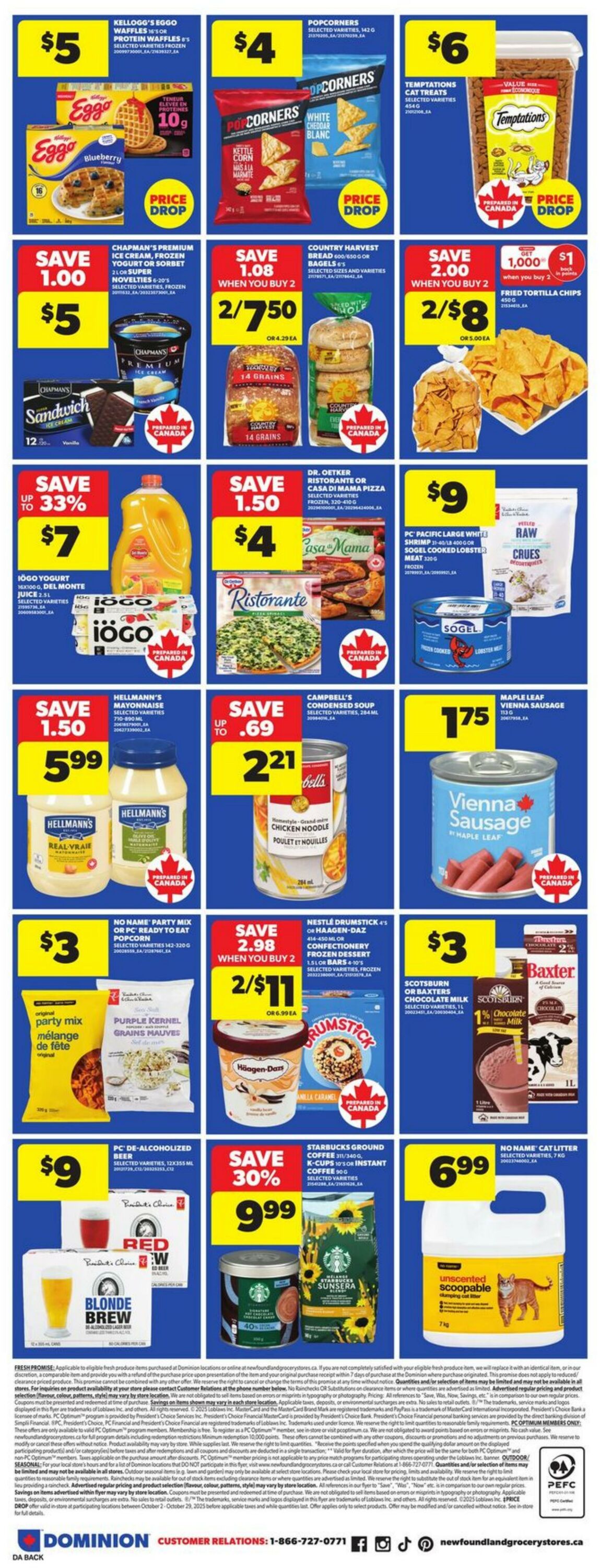 Flyer Dominion 02.10.2025 - 08.10.2025