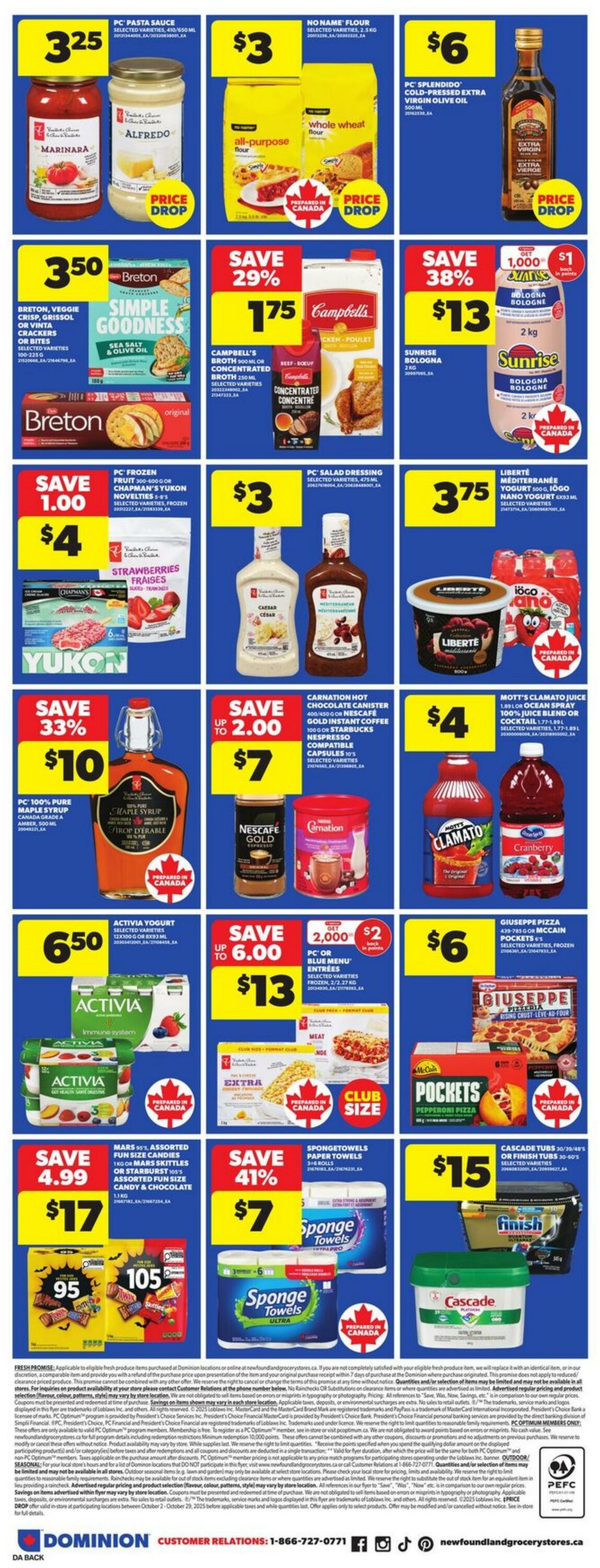 Flyer Dominion 09.10.2025 - 15.10.2025