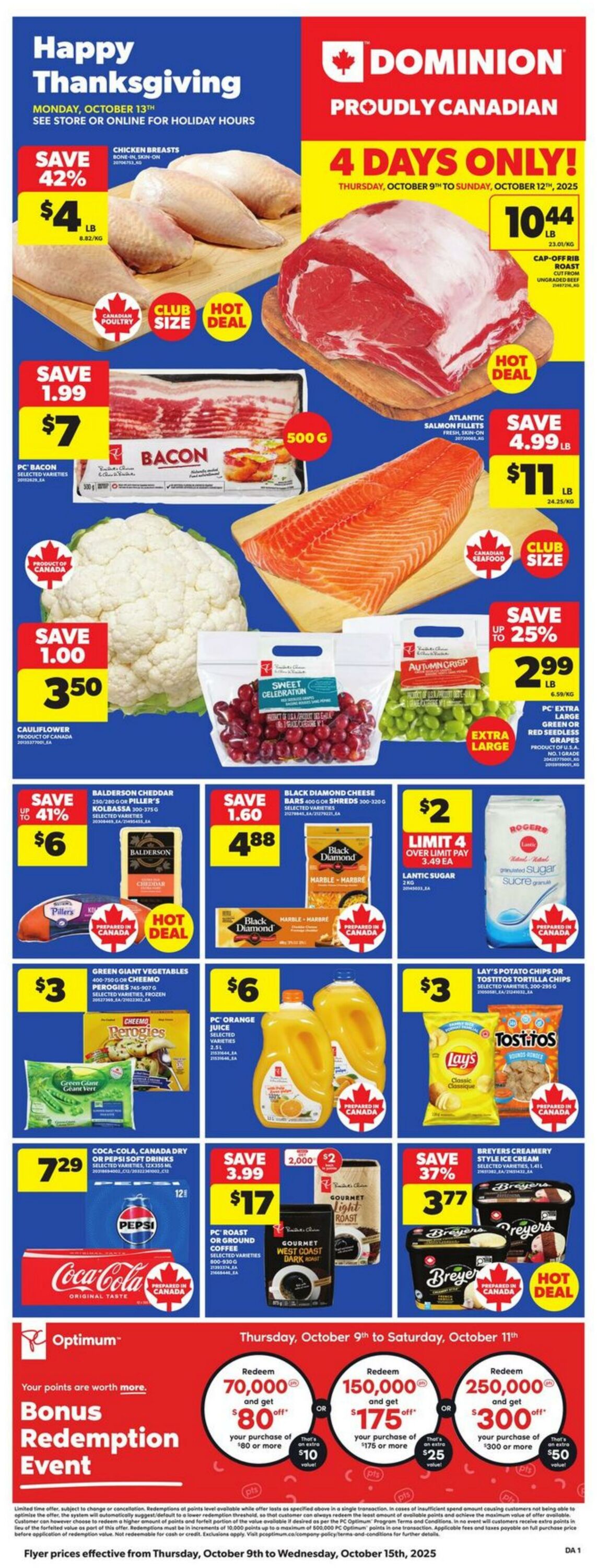 Flyer Dominion 09.10.2025 - 15.10.2025