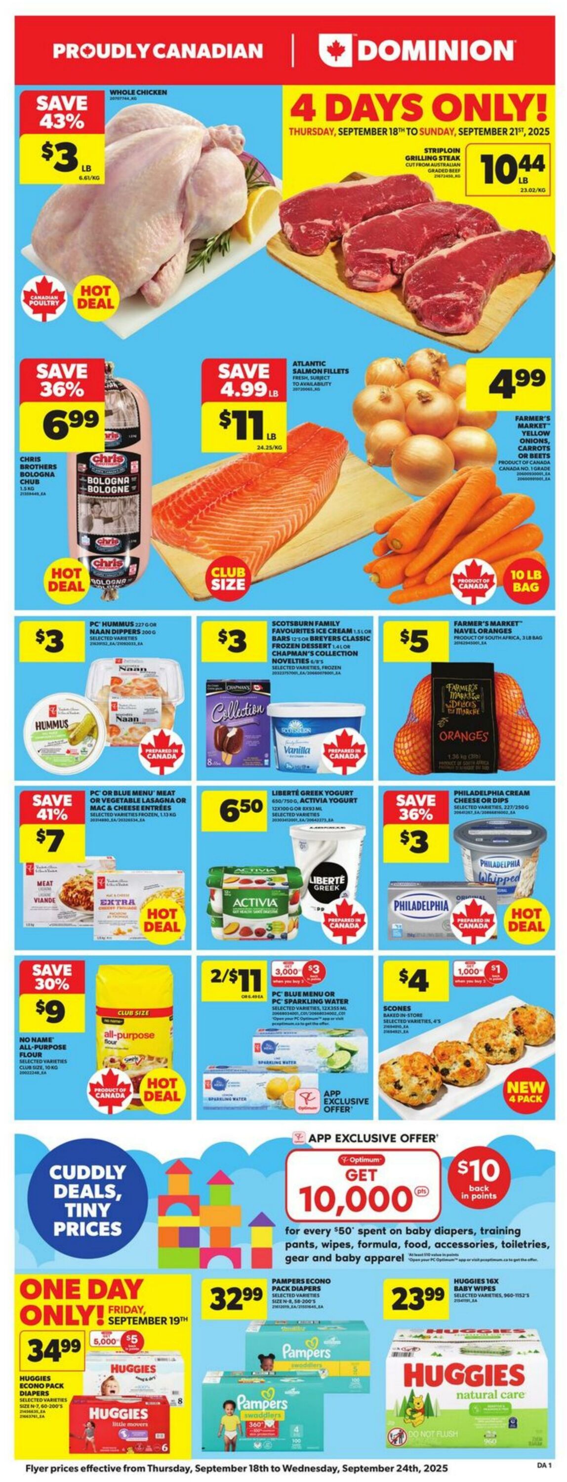 Flyer Dominion 18.09.2025 - 24.09.2025