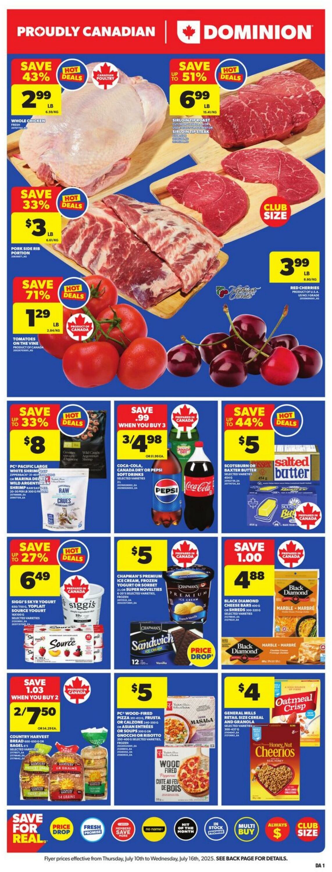 Flyer Dominion 10.07.2025 - 16.07.2025