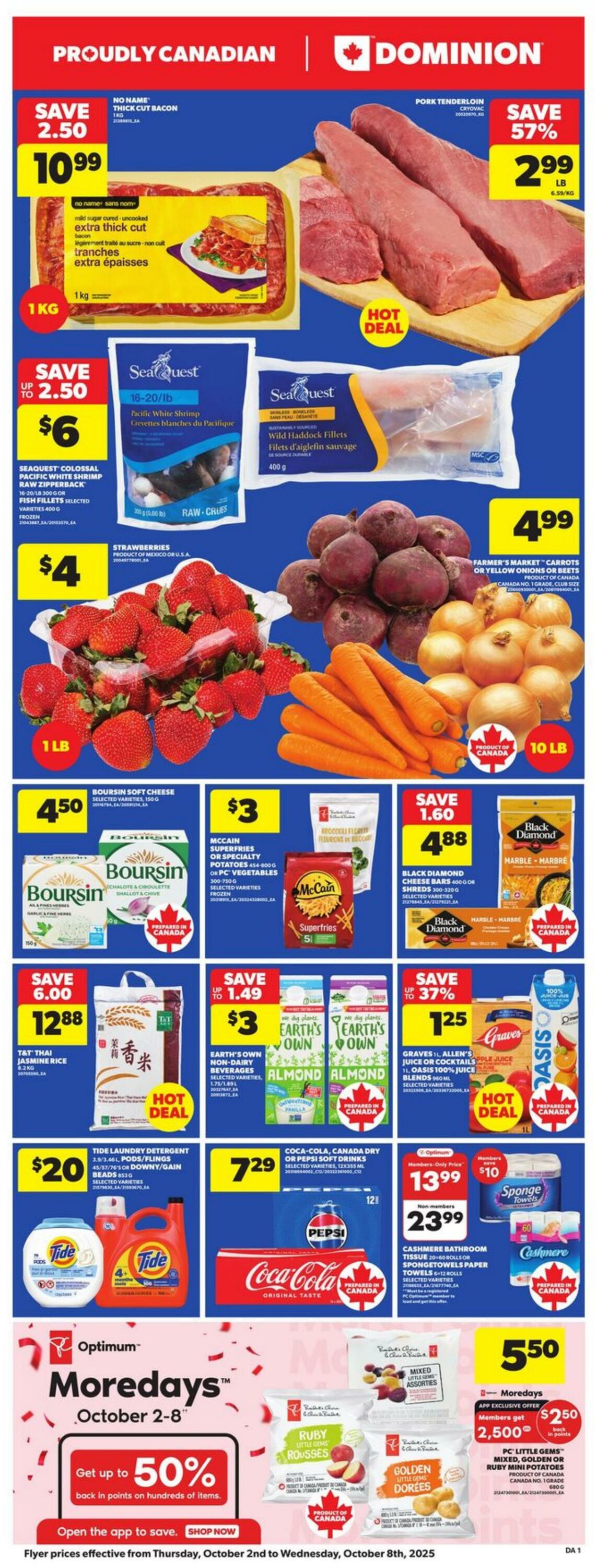 Flyer Dominion 02.10.2025 - 08.10.2025