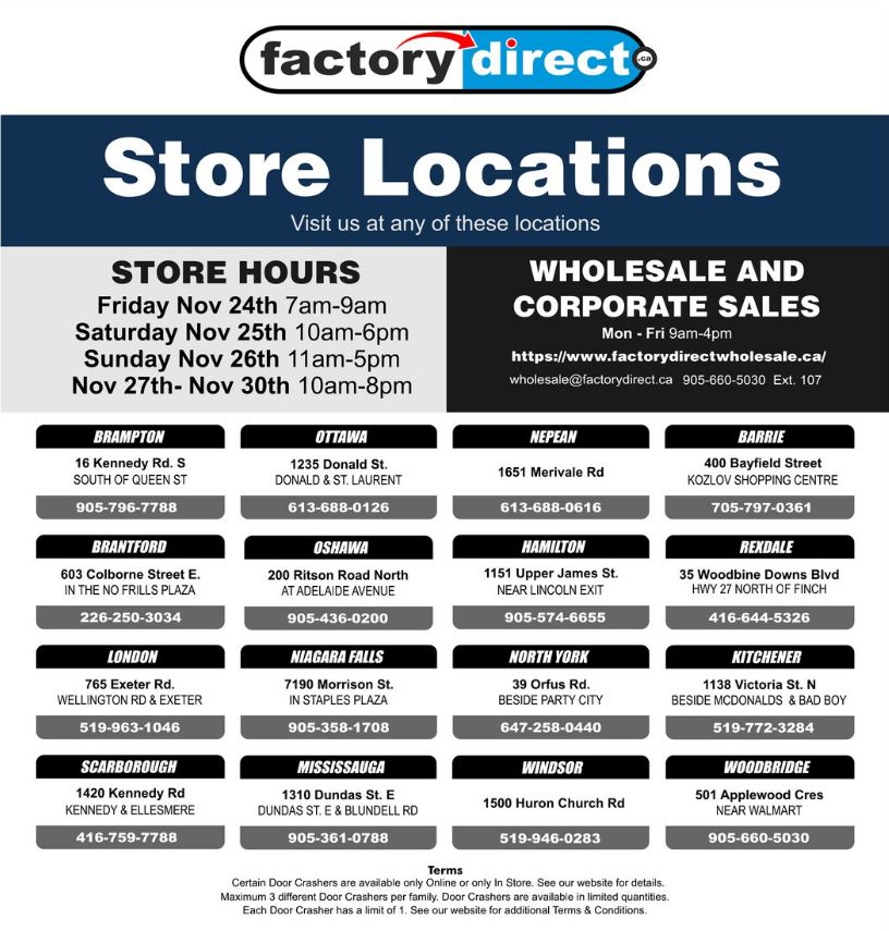 Flyer Factory Direct 23.11.2023 - 28.11.2023