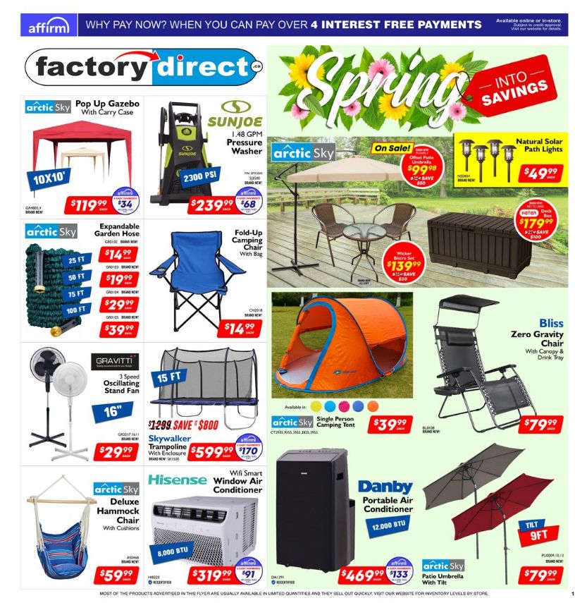 Flyer Factory Direct 29.03.2023 - 04.04.2023