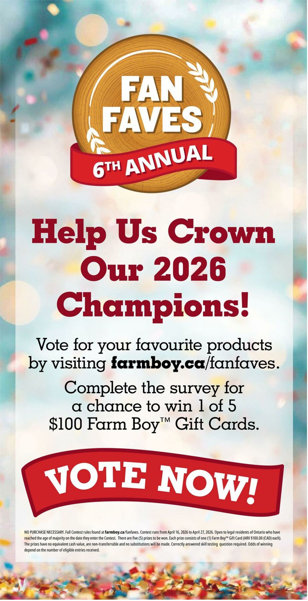 Flyer Farm Boy 16.04.2026 - 22.04.2026