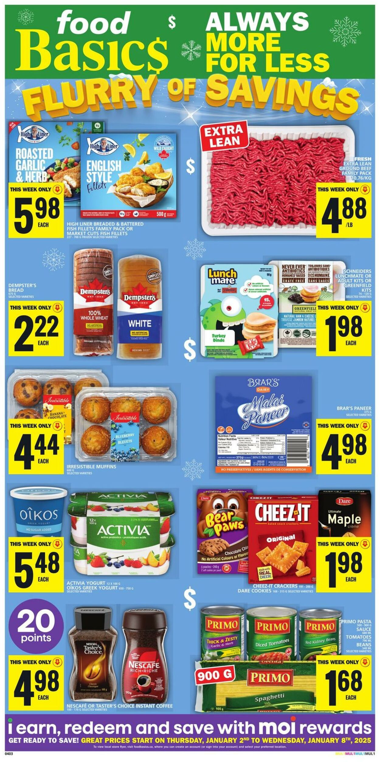 Flyer Food Basics 02.01.2025 - 08.01.2025