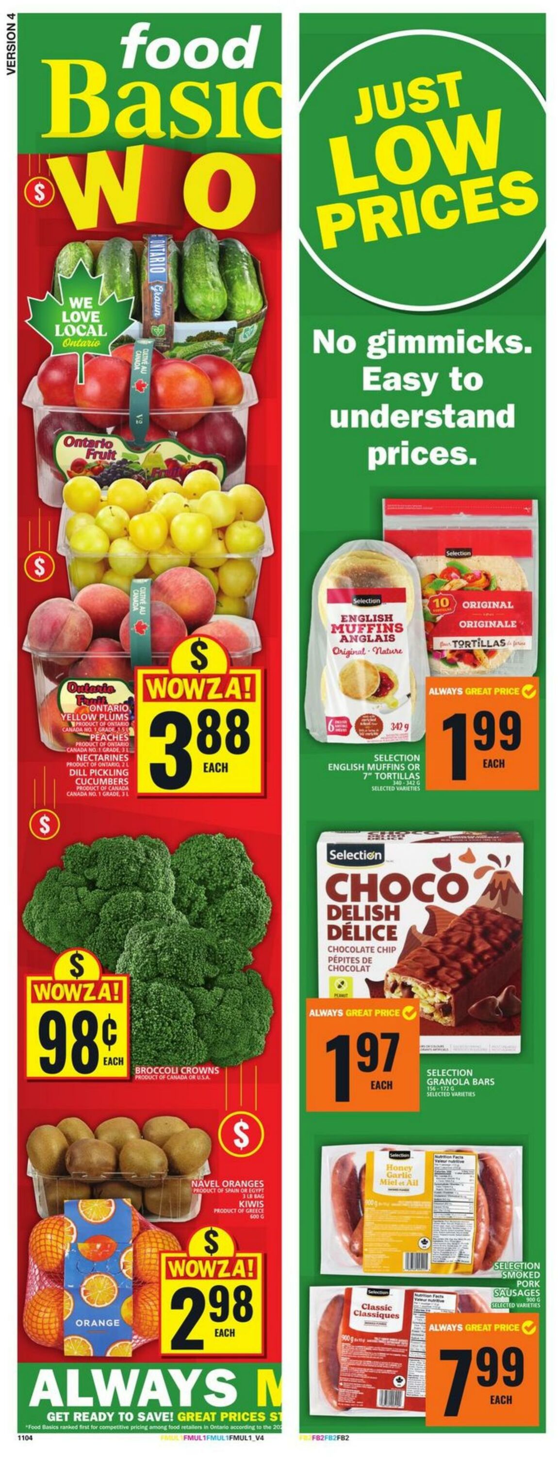 Flyer Food Basics 25.07.2024 - 31.07.2024