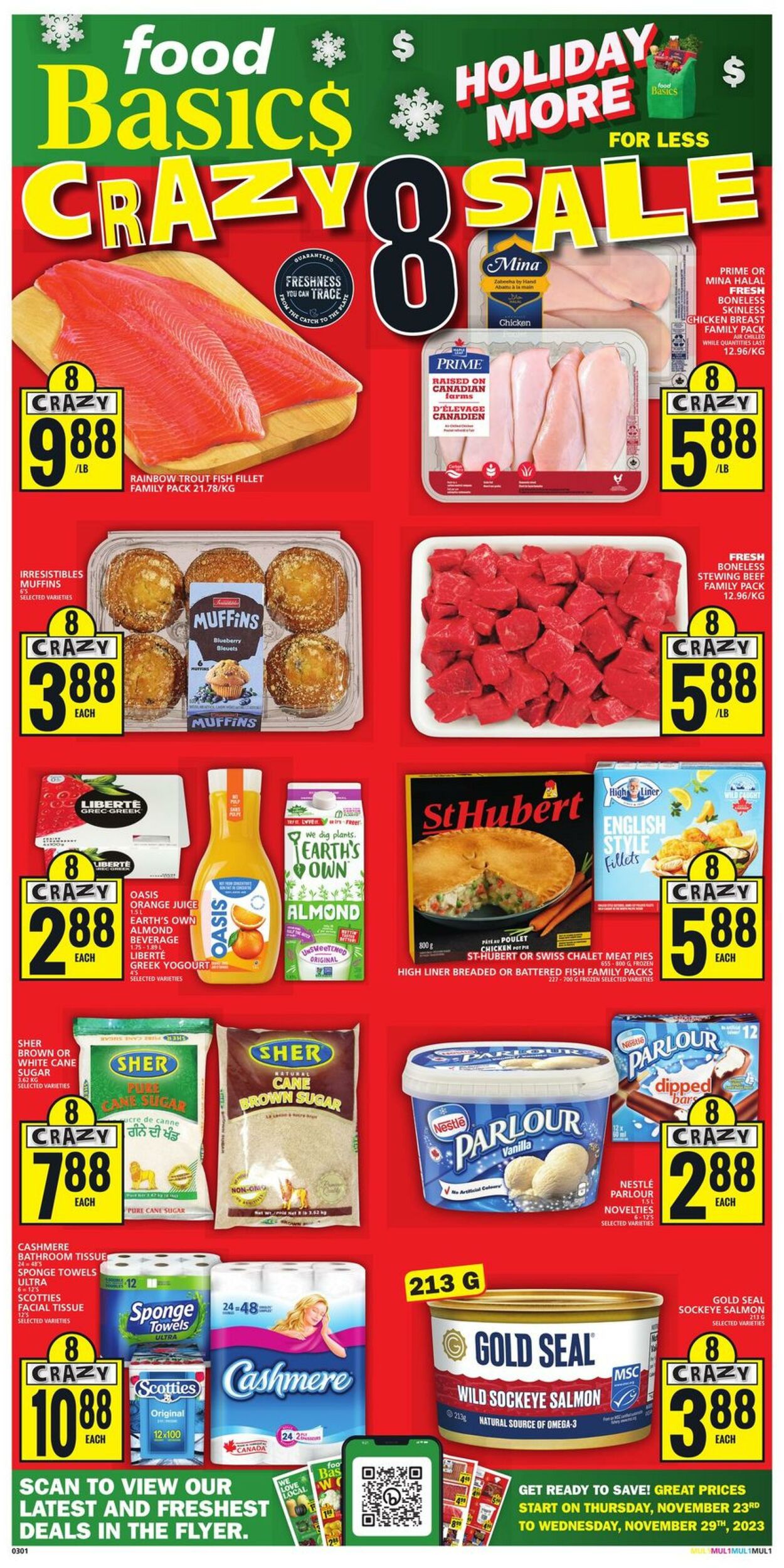 Flyer Food Basics 23.11.2023 - 29.11.2023