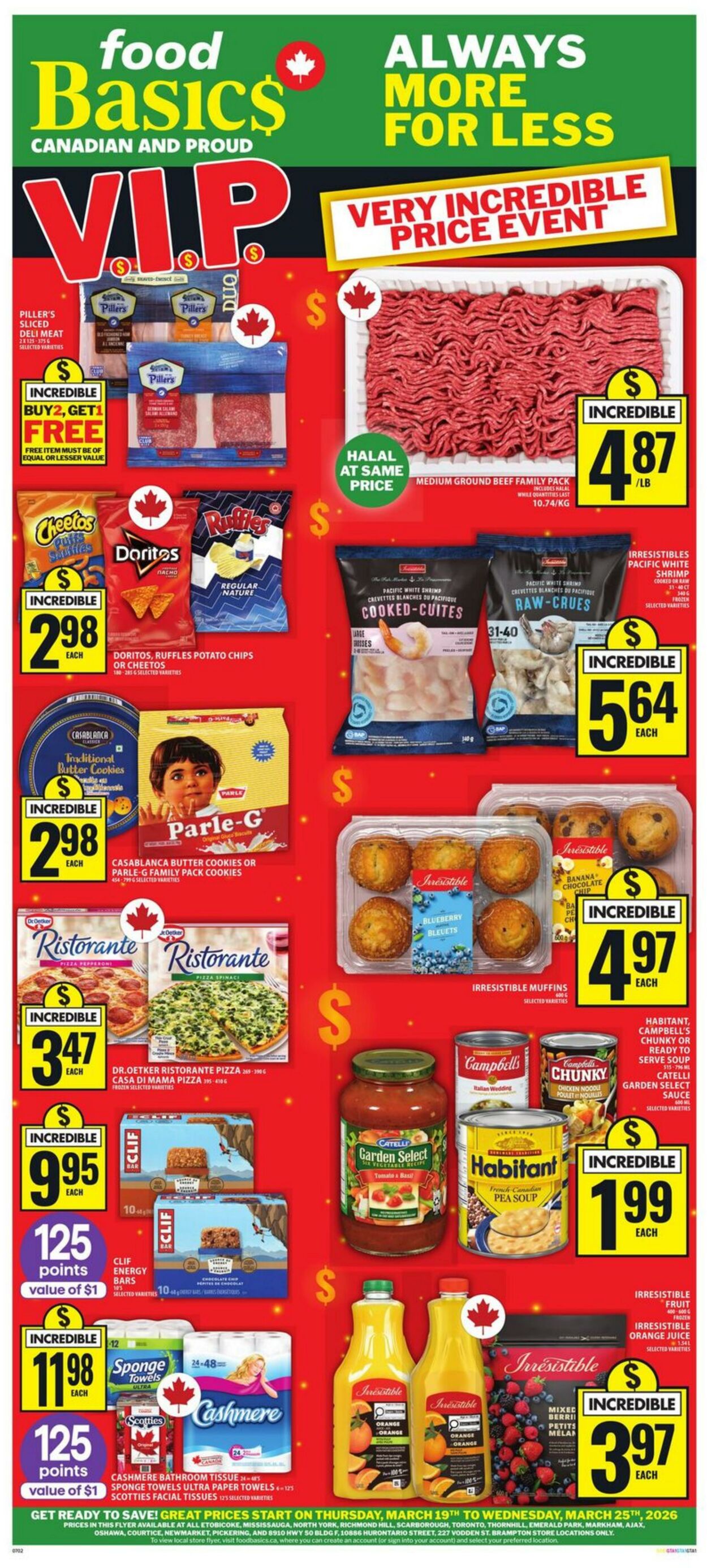 Flyer Food Basics 19.03.2026 - 25.03.2026
