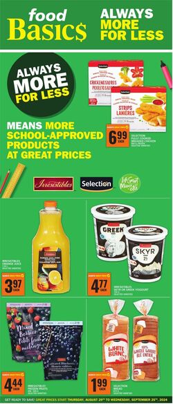 Flyer Food Basics 25.07.2024 - 31.07.2024