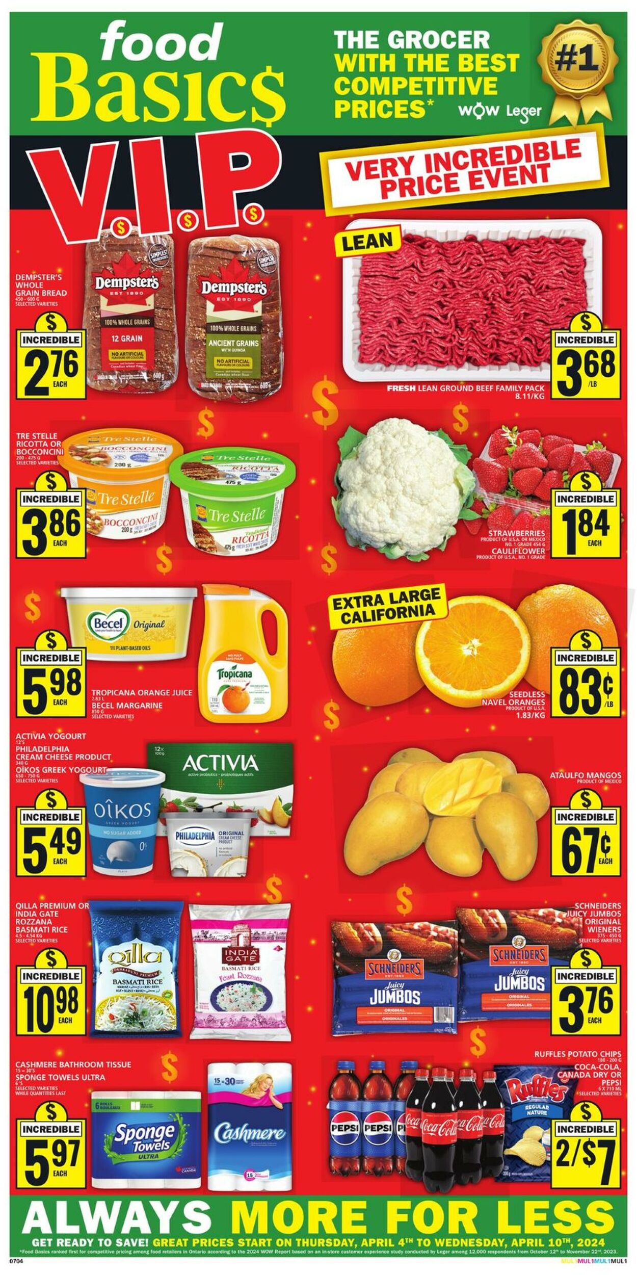 Flyer Food Basics 04.04.2024 - 10.04.2024