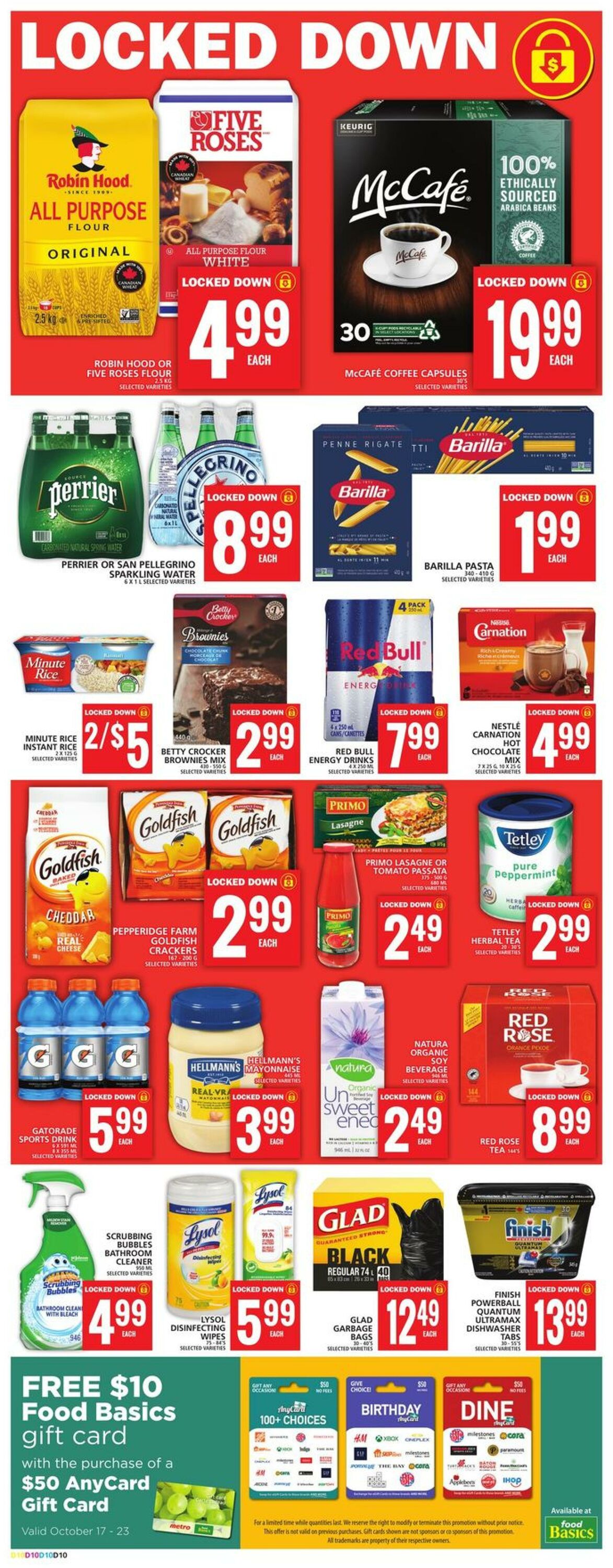 Flyer Food Basics 17.10.2024 - 23.10.2024