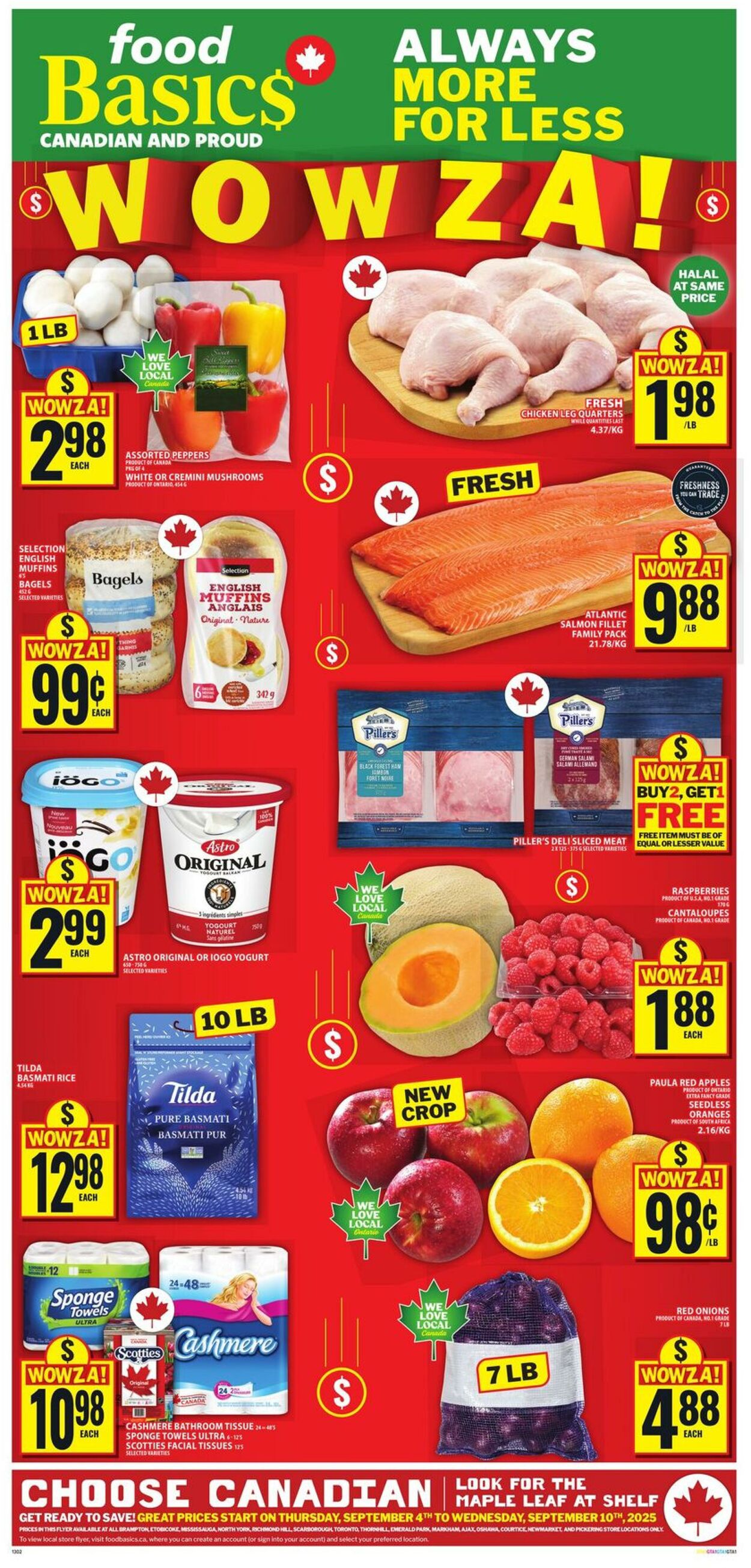 Flyer Food Basics 04.09.2025 - 10.09.2025