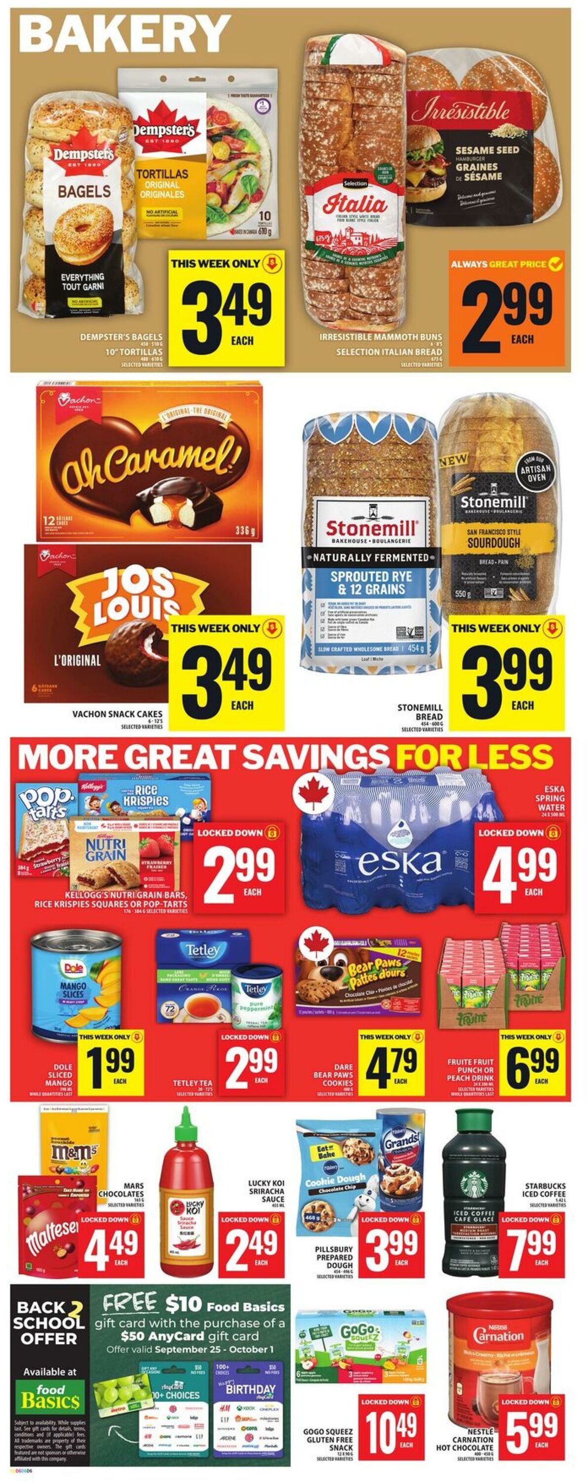 Flyer Food Basics 25.09.2025 - 01.10.2025