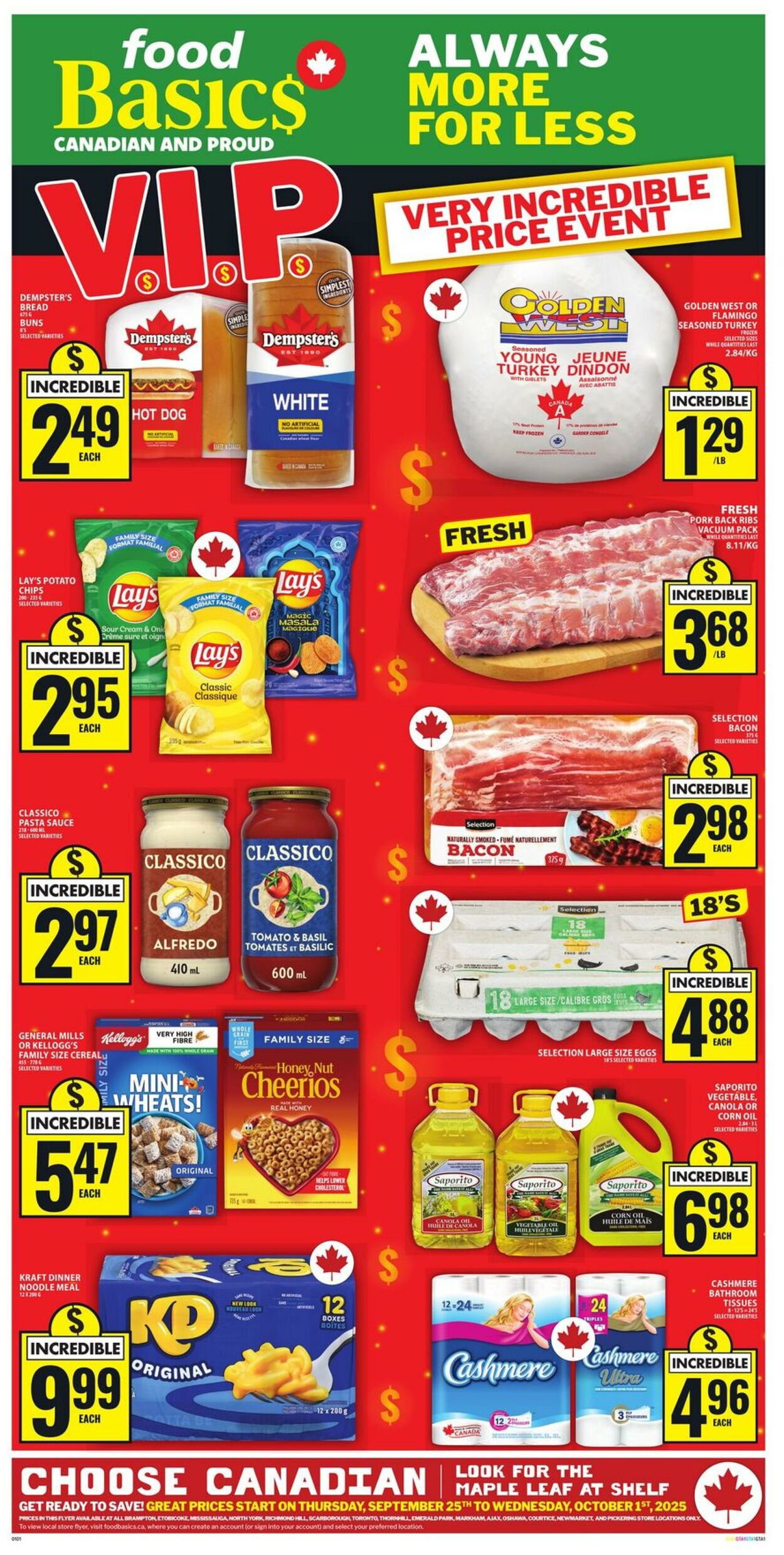 Flyer Food Basics 25.09.2025 - 01.10.2025