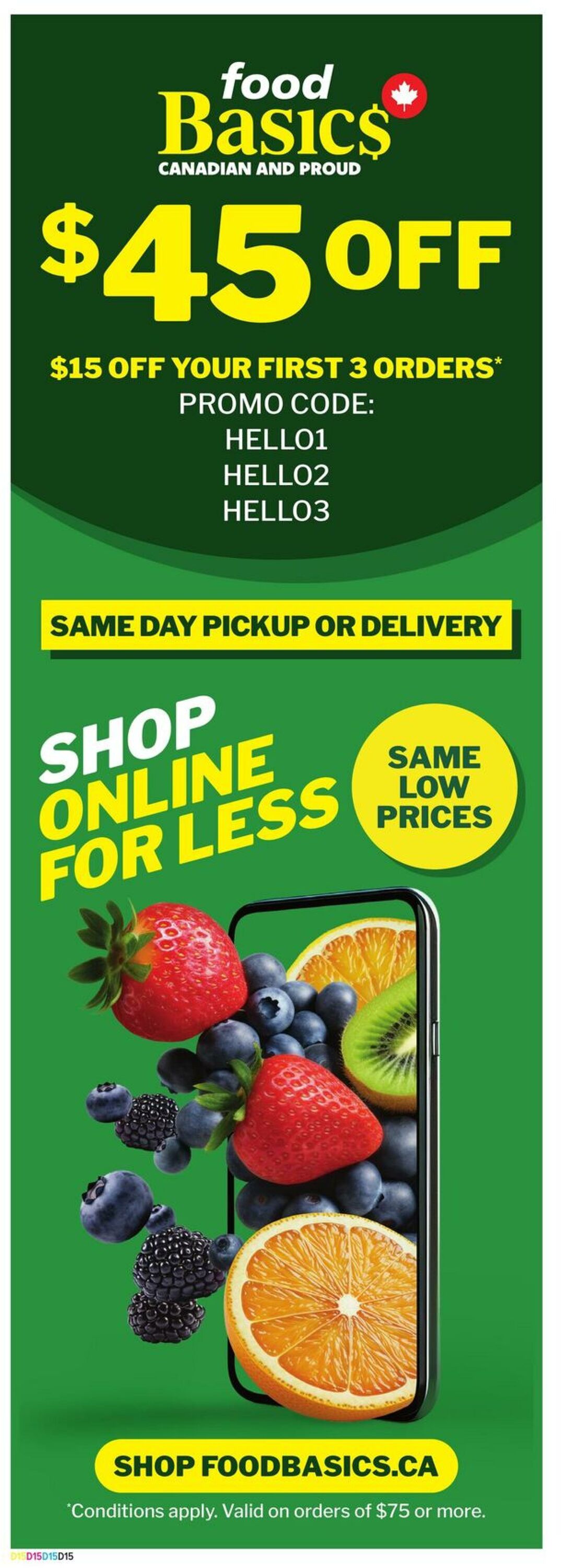 Flyer Food Basics 25.09.2025 - 01.10.2025