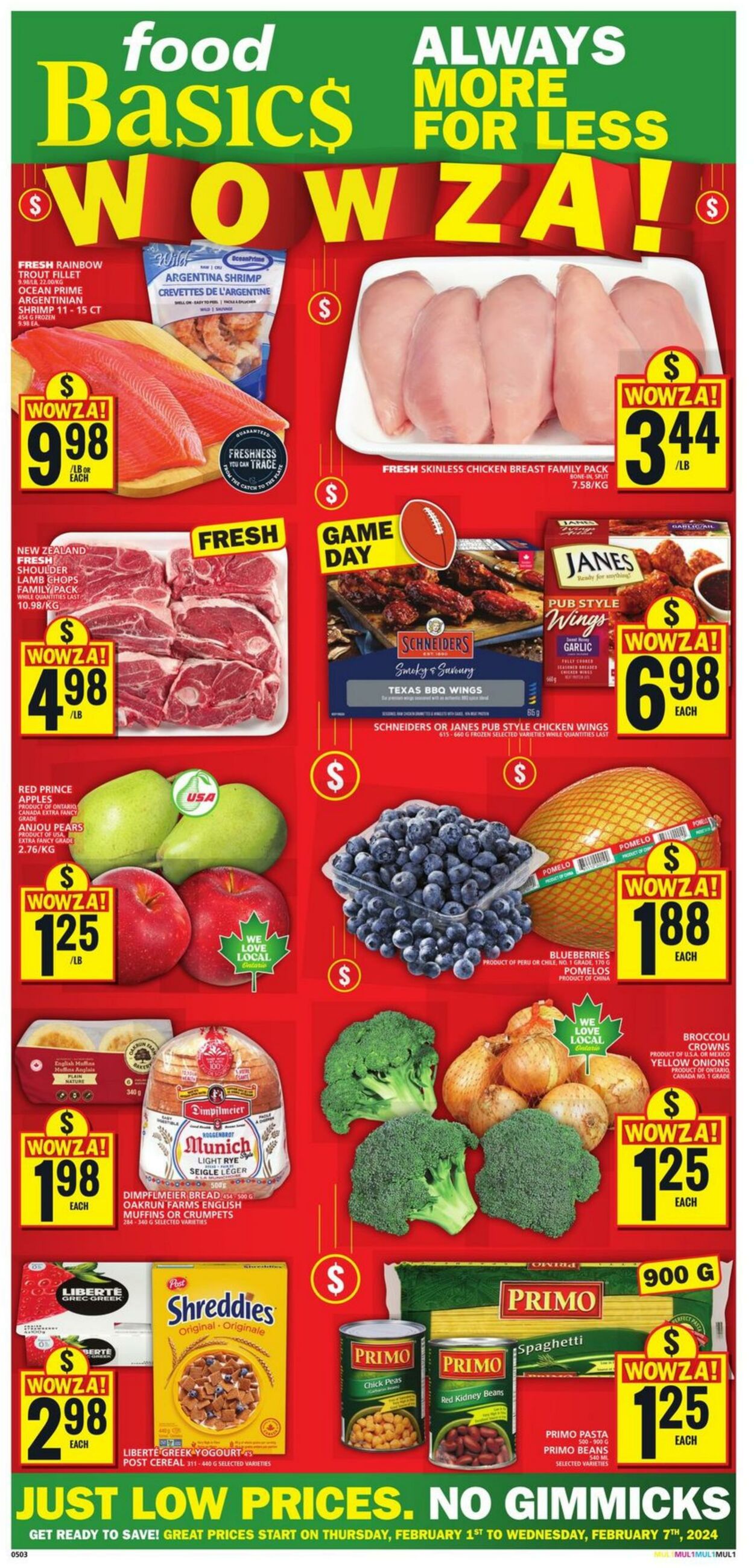 Flyer Food Basics 01.02.2024 - 07.02.2024