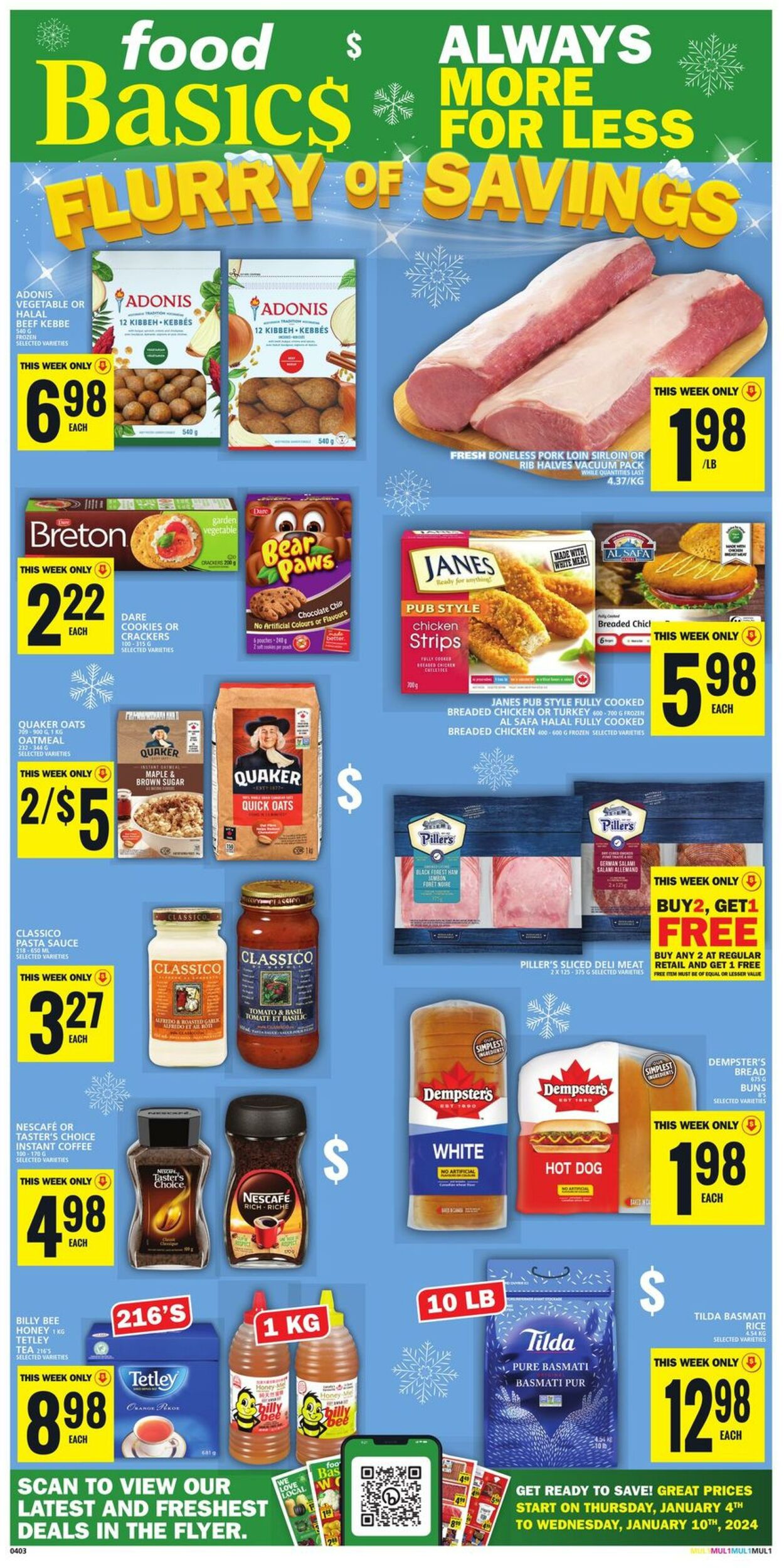 Flyer Food Basics 04.01.2024 - 10.01.2024