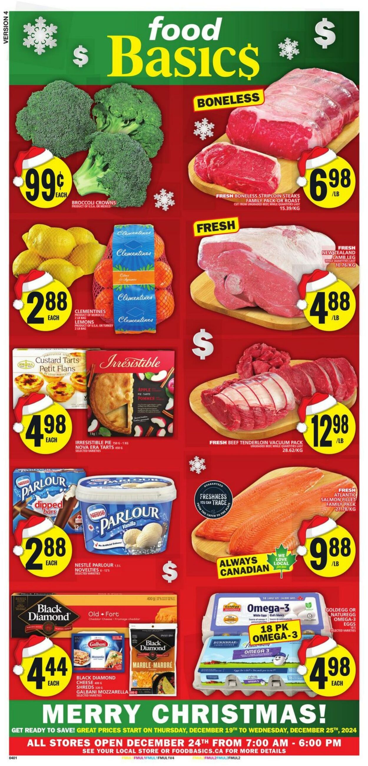 Flyer Food Basics 19.12.2024 - 25.12.2024